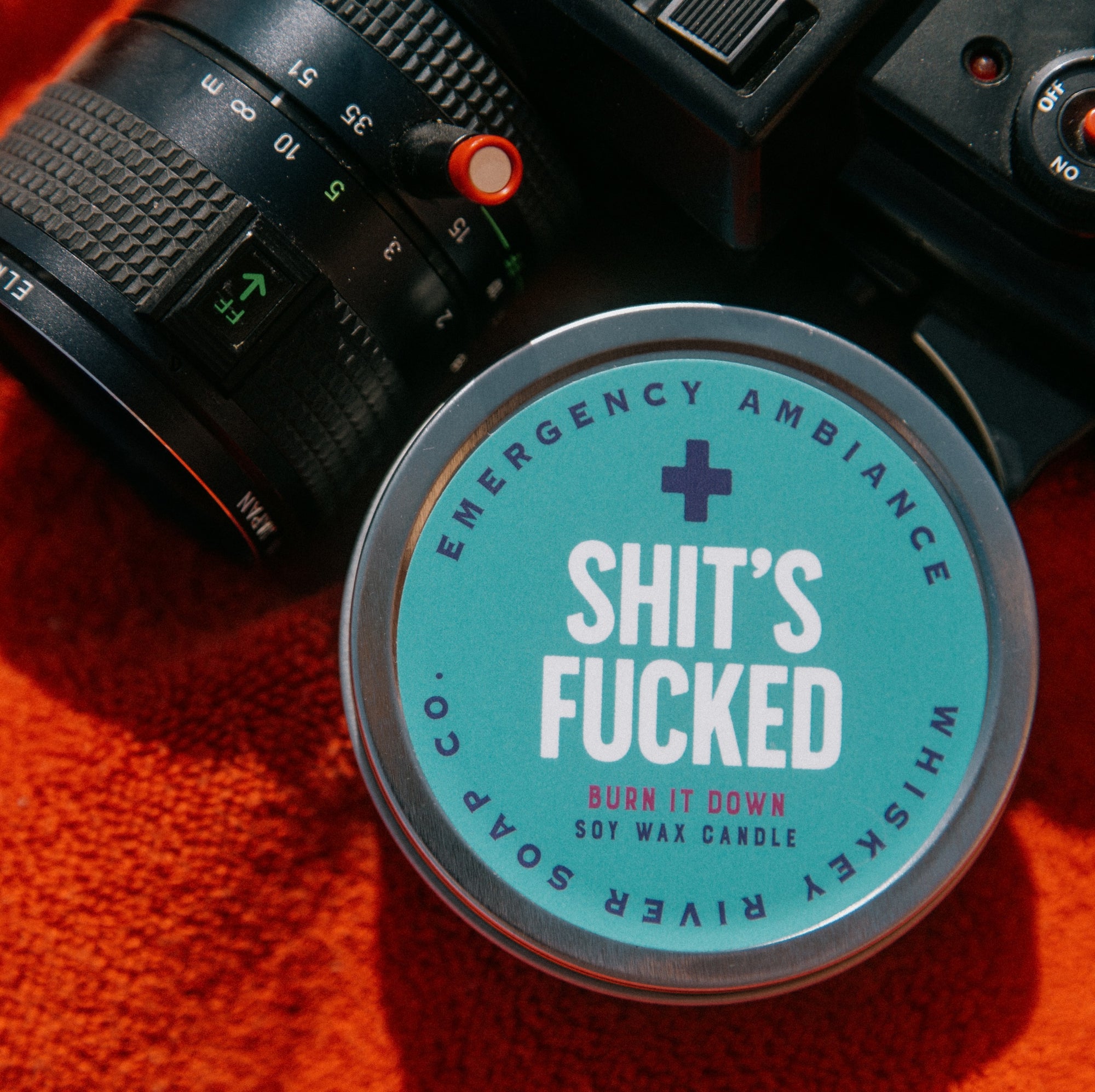 Shit's Fucked Emergency Ambiance Travel Tin