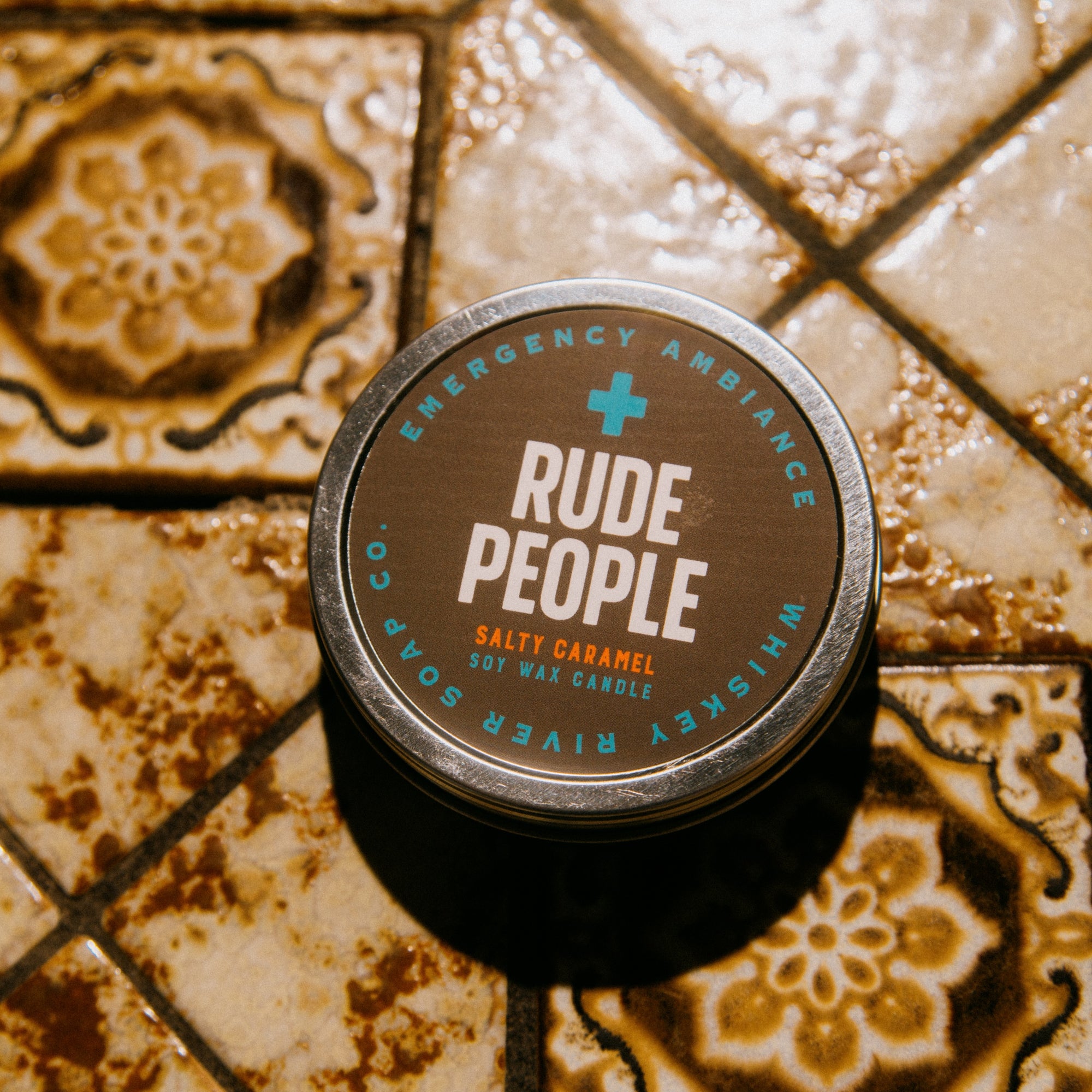 Rude People Emergency Ambiance Travel Tin