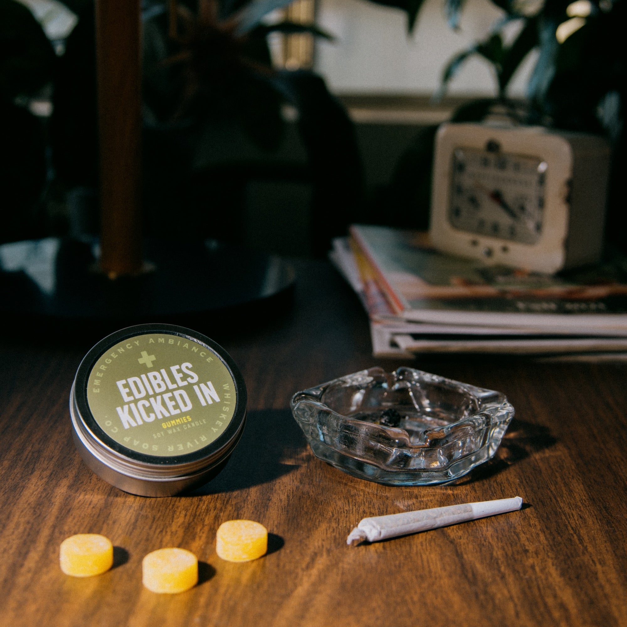 Edibles Kicked In Emergency Ambiance Travel Tin