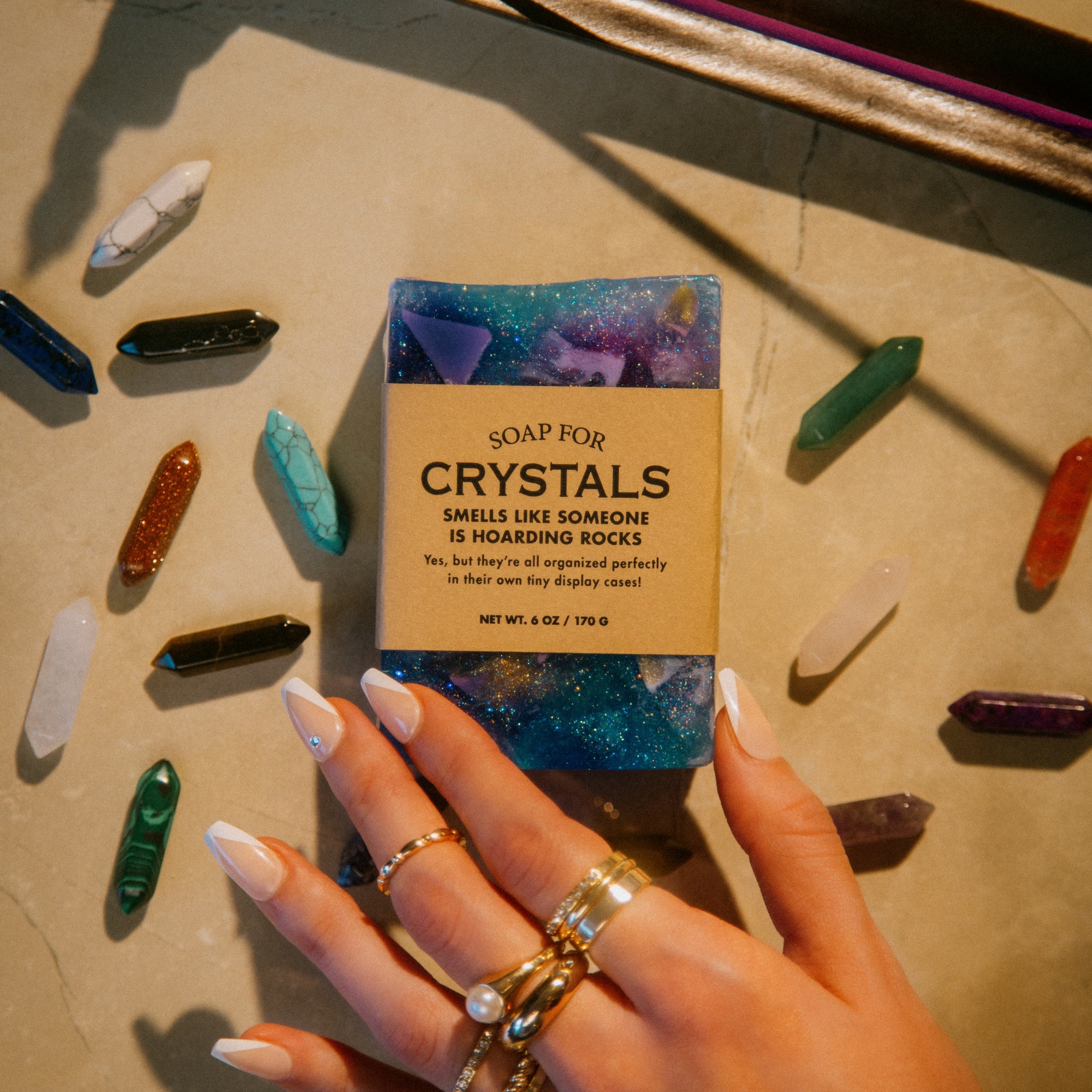 Soap for Crystals