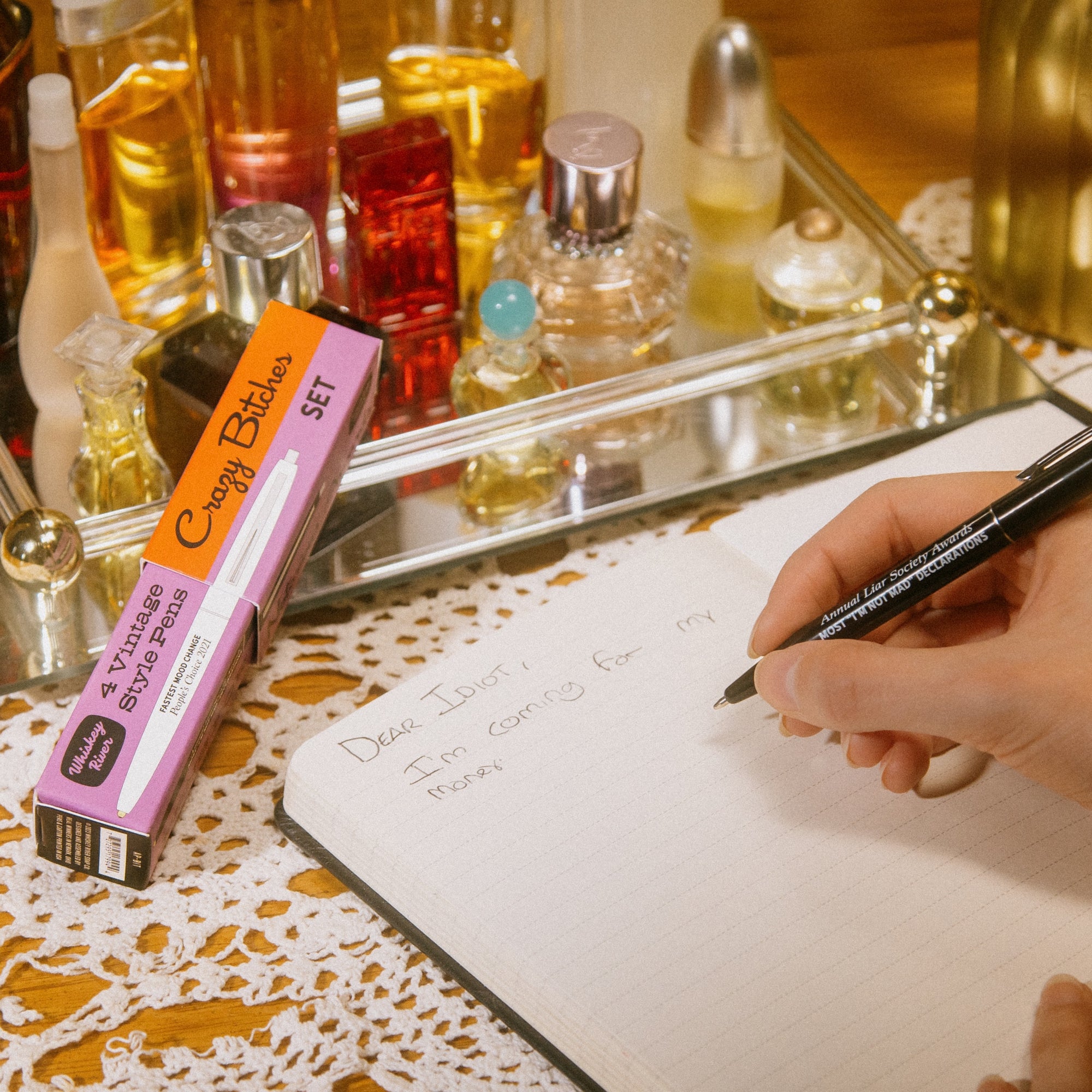 Crazy Bitches Awards Pen Set