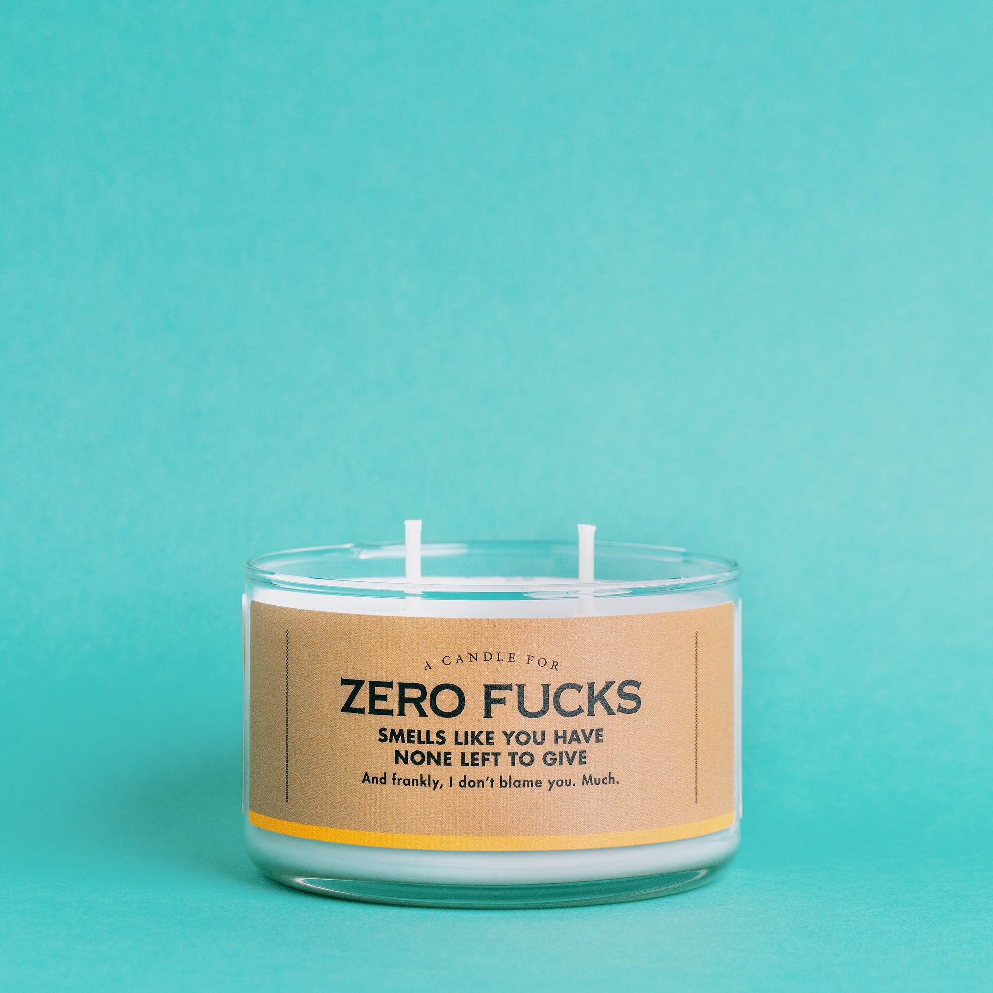 A Candle for Zero Fucks