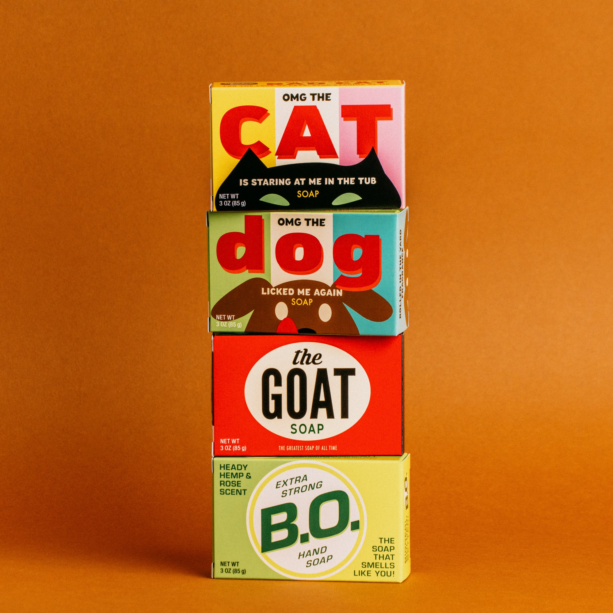 OMG the Cat Boxed Bar Soap