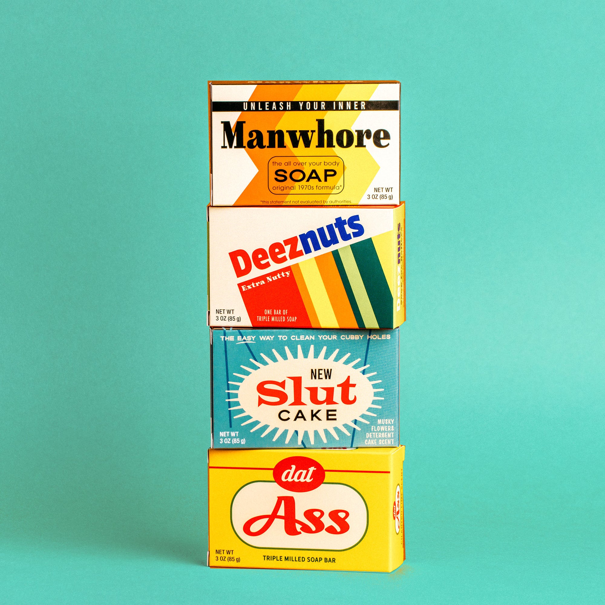 Manwhore Boxed Bar Soap