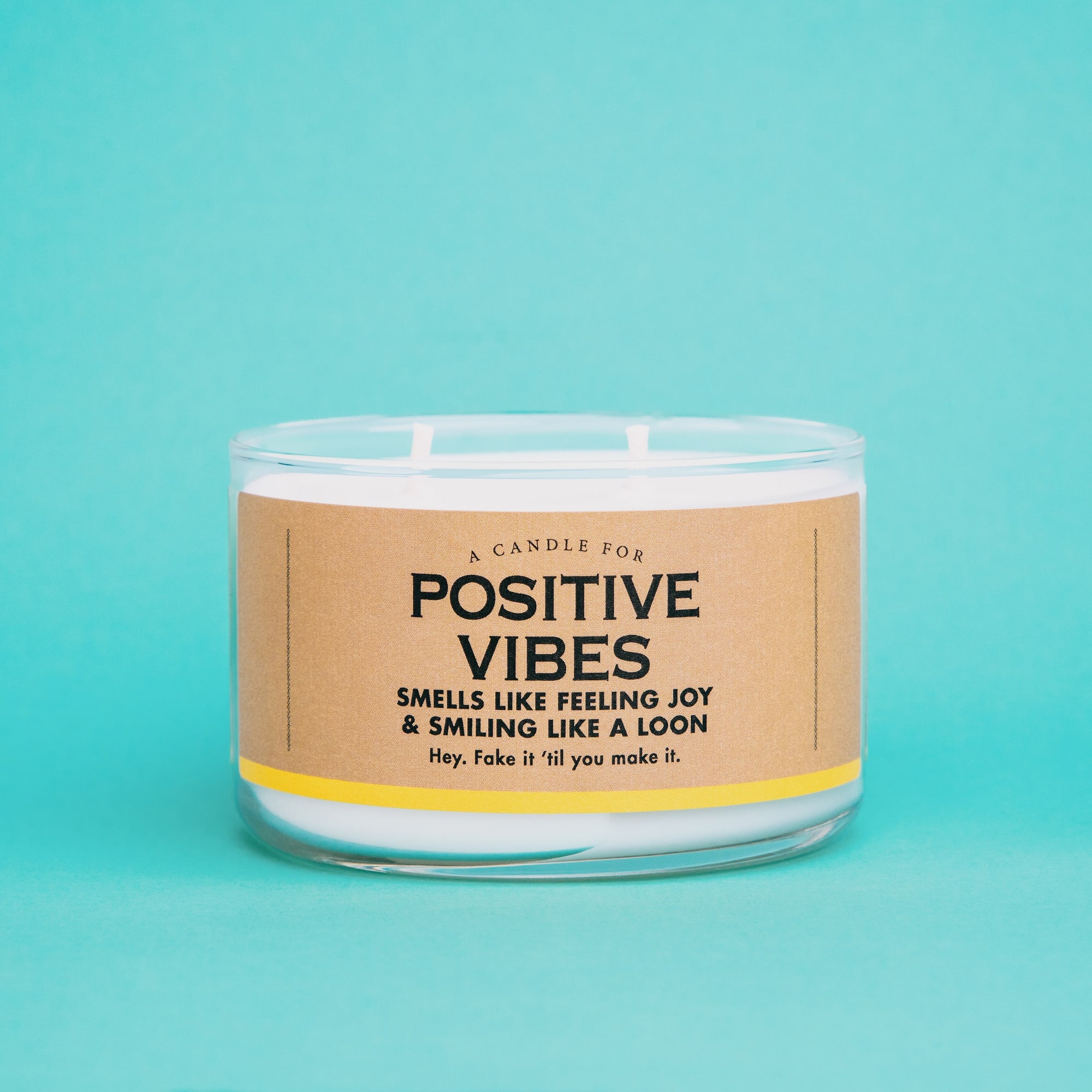 A Candle for Positive Vibes