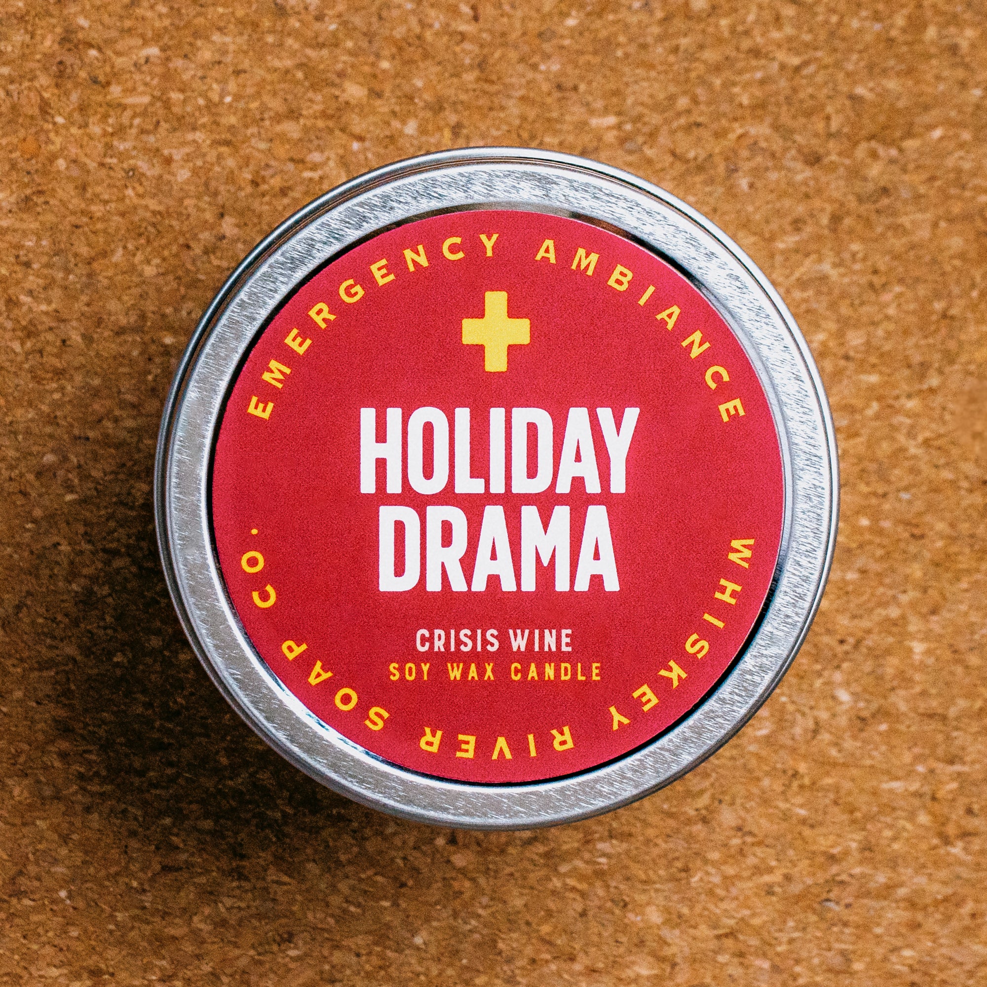 Holiday Drama Emergency Ambiance Travel Tin