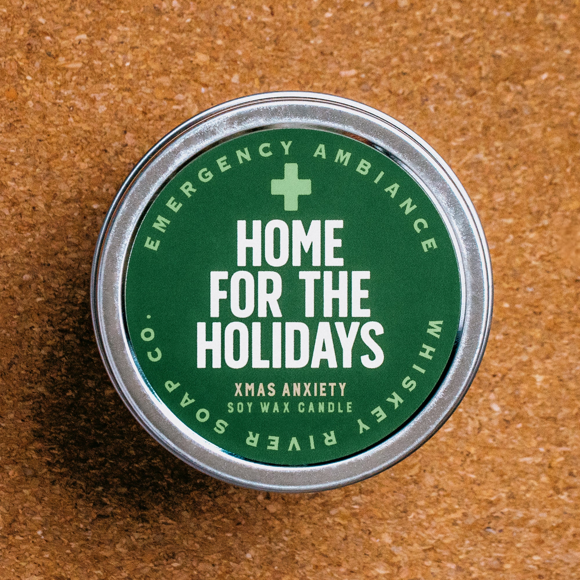 Home for the Holidays Emergency Ambiance Travel Tin
