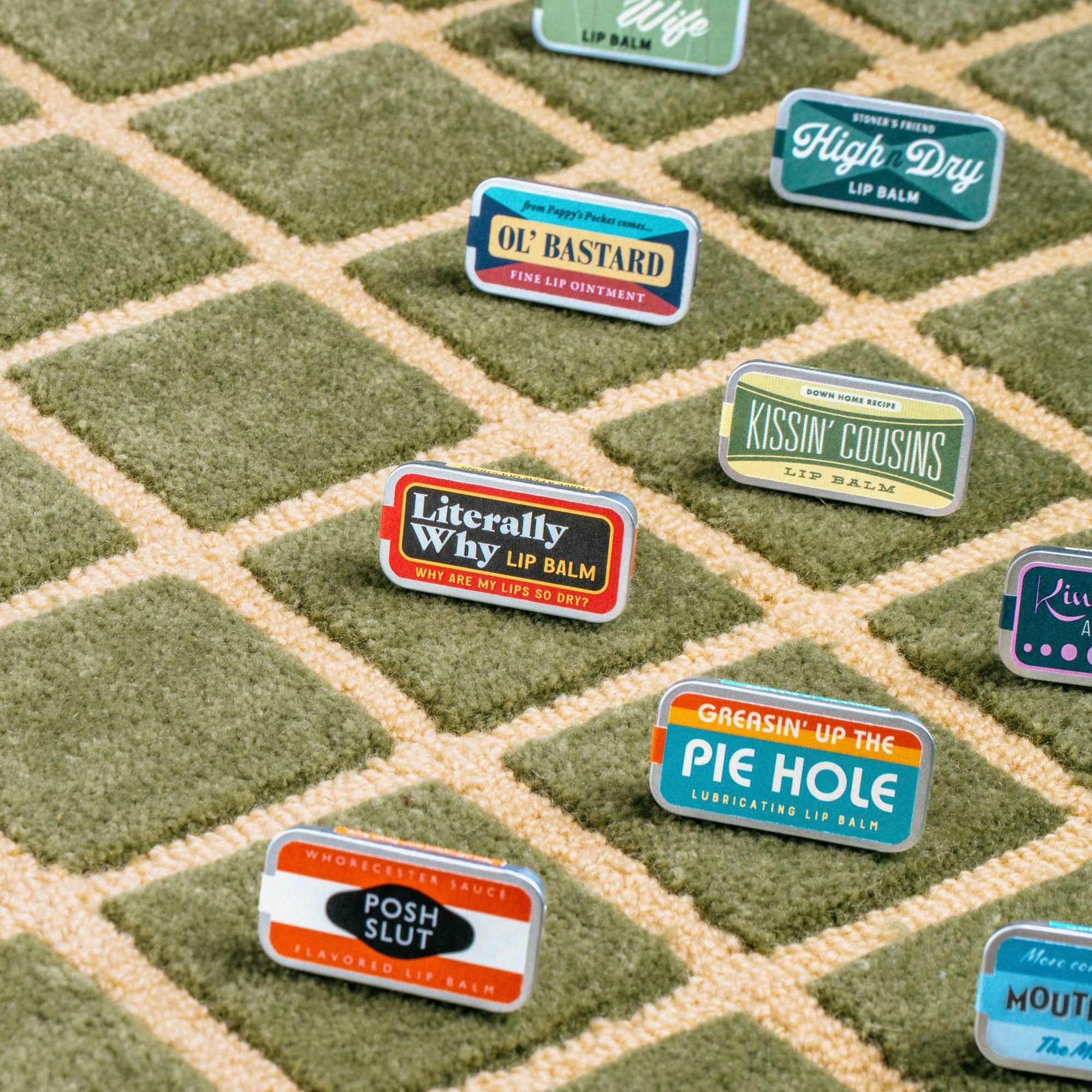 "One Weird Trick" Old School Lip Balm Tin