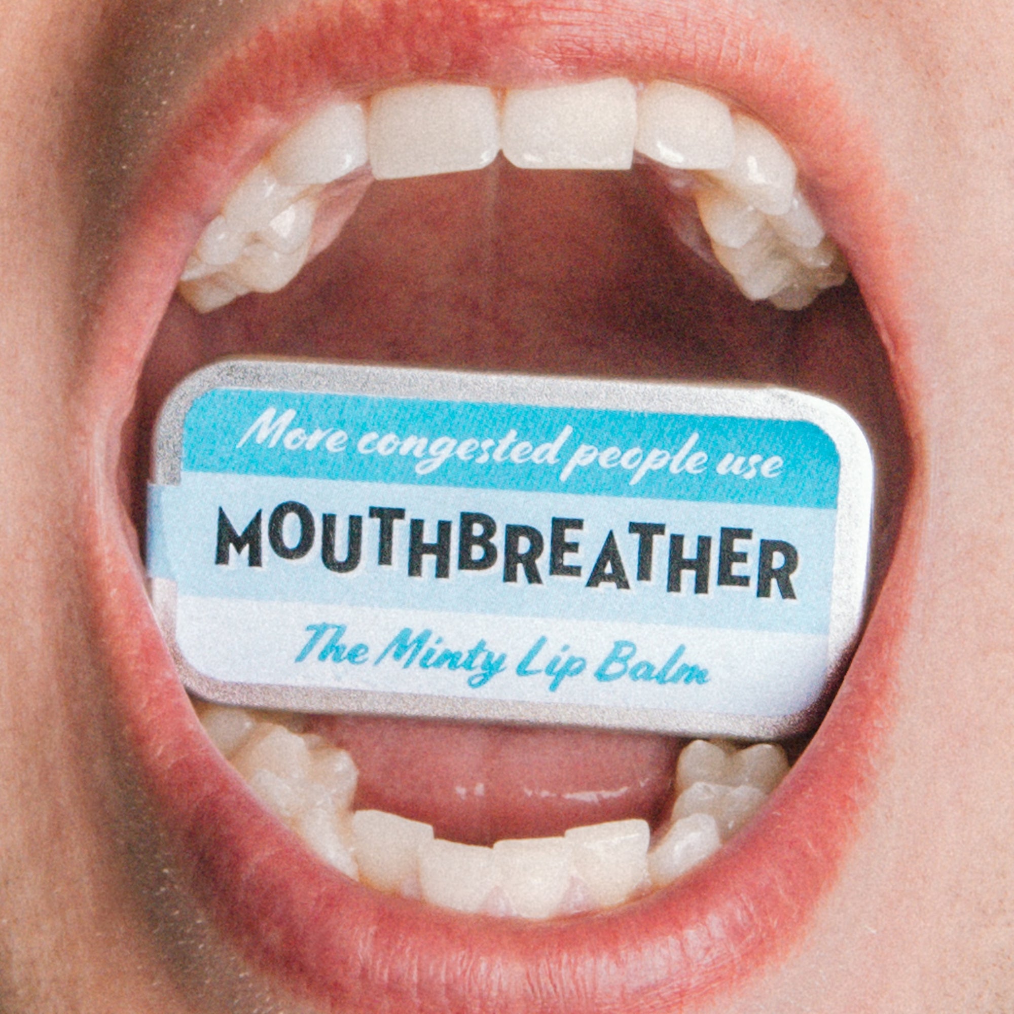 "Mouthbreather" Old School Lip Balm Tin