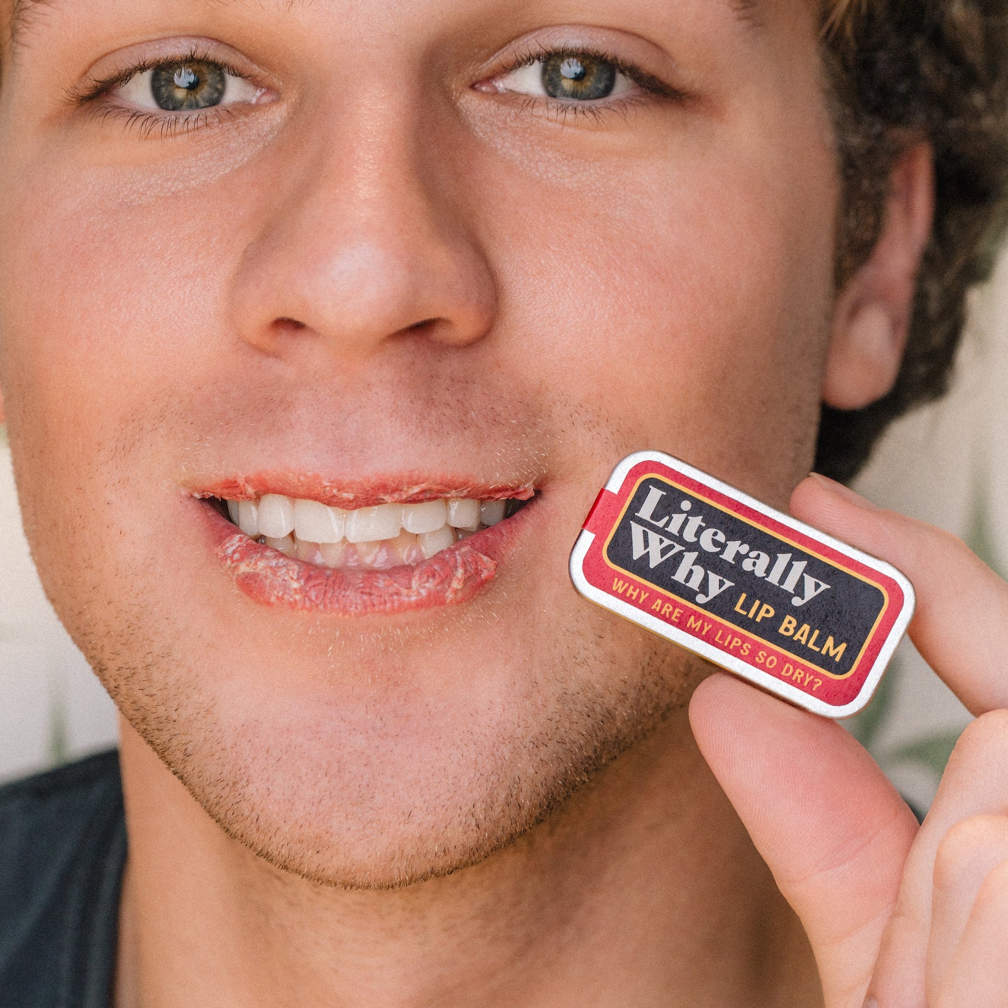 "Literally Why" Old School Lip Balm Tin