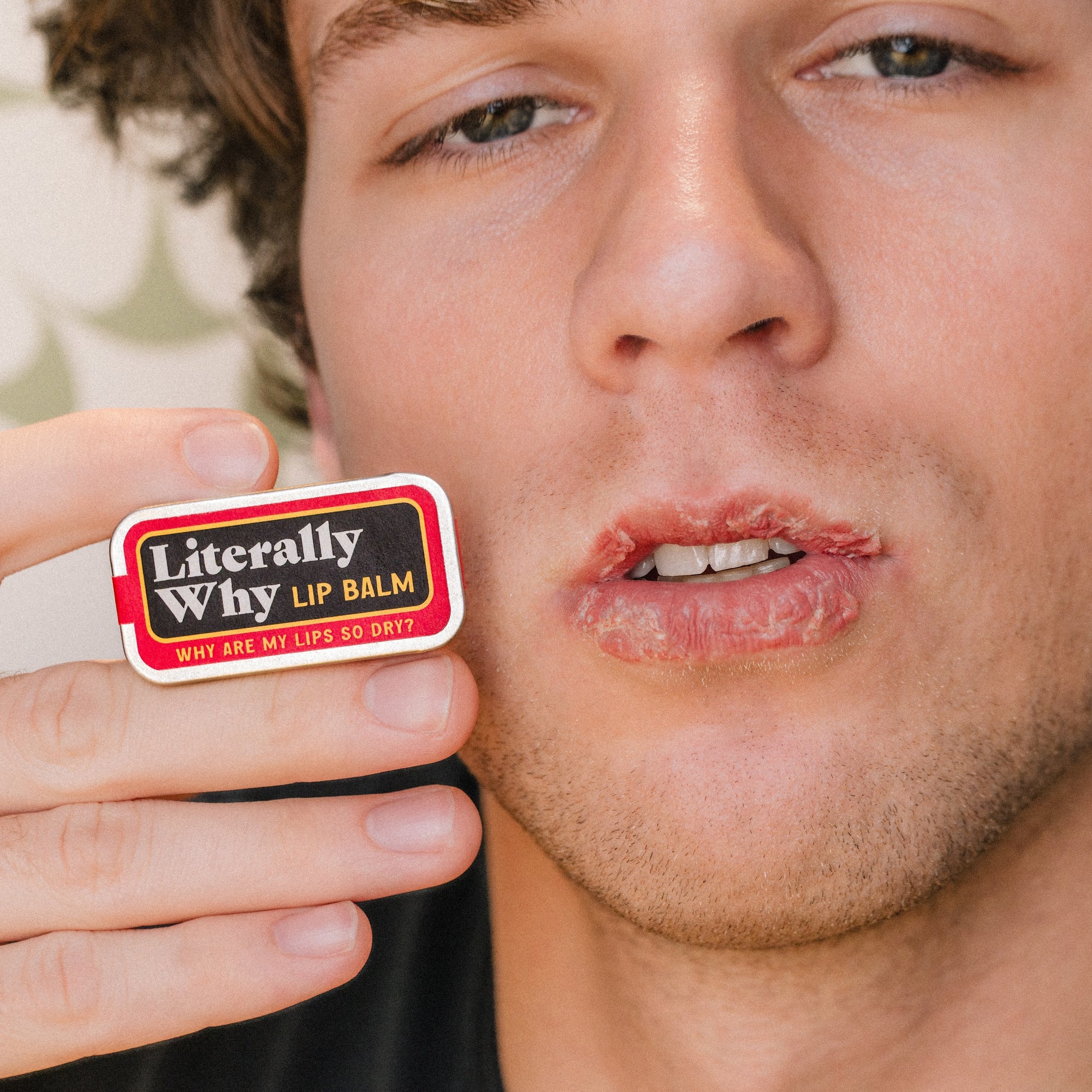 "Literally Why" Old School Lip Balm Tin
