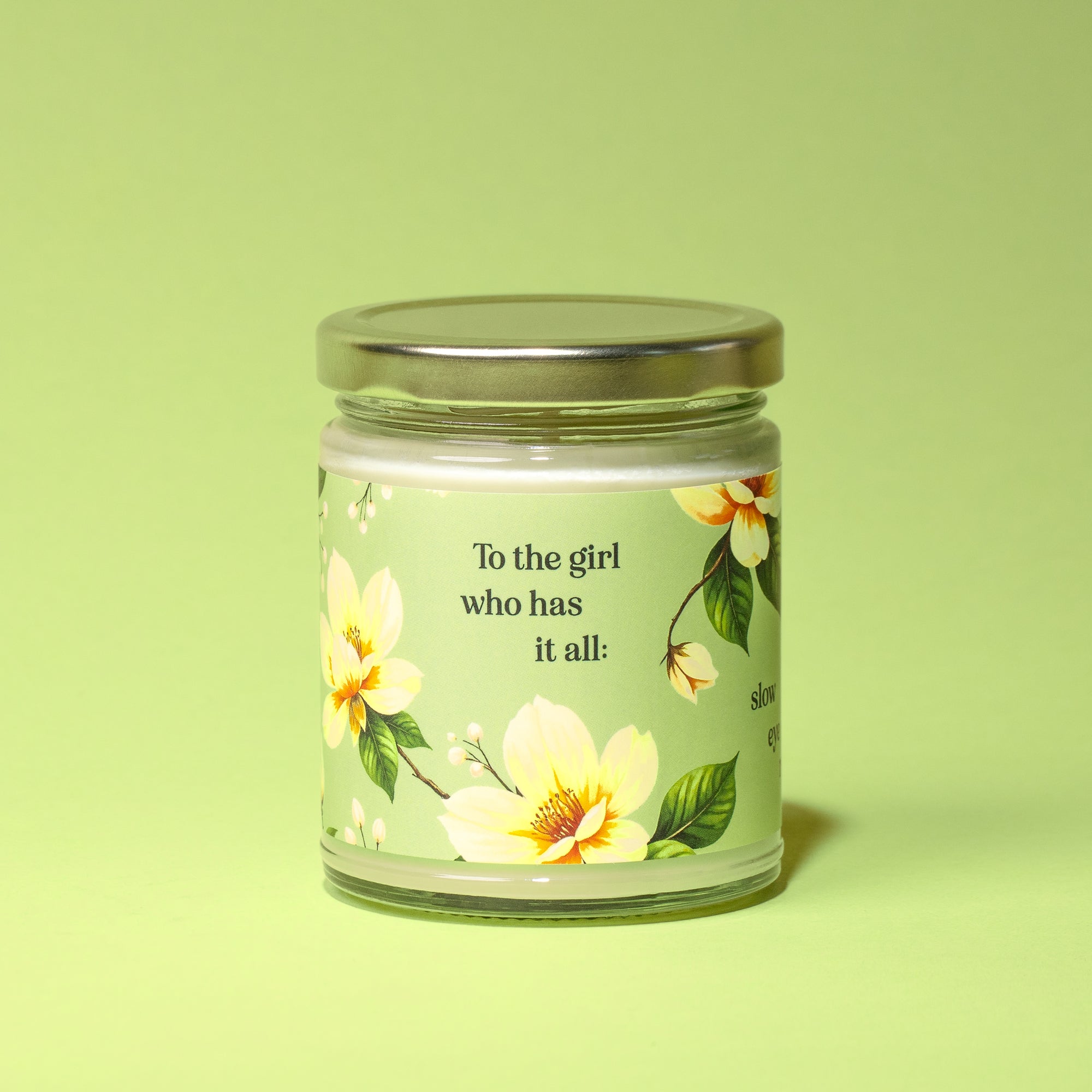Slow Eye Roll Candle