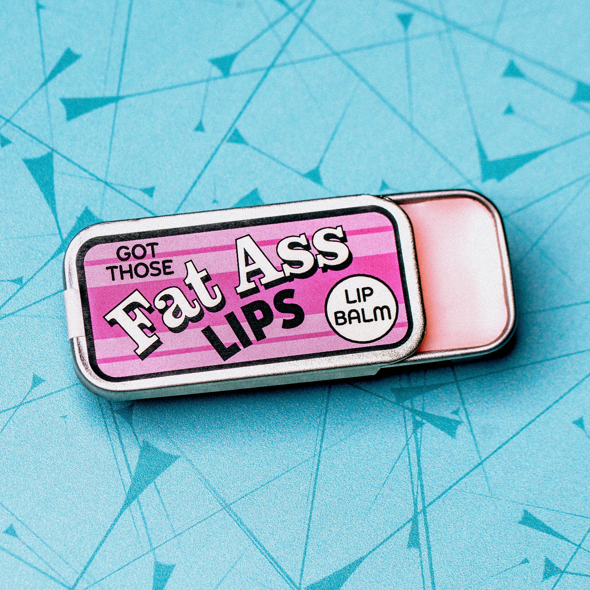 Fat Ass Lips Old School Lip Balm Tin