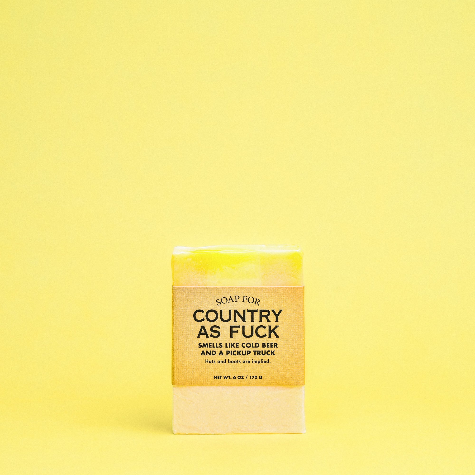 Soap for Country as Fuck