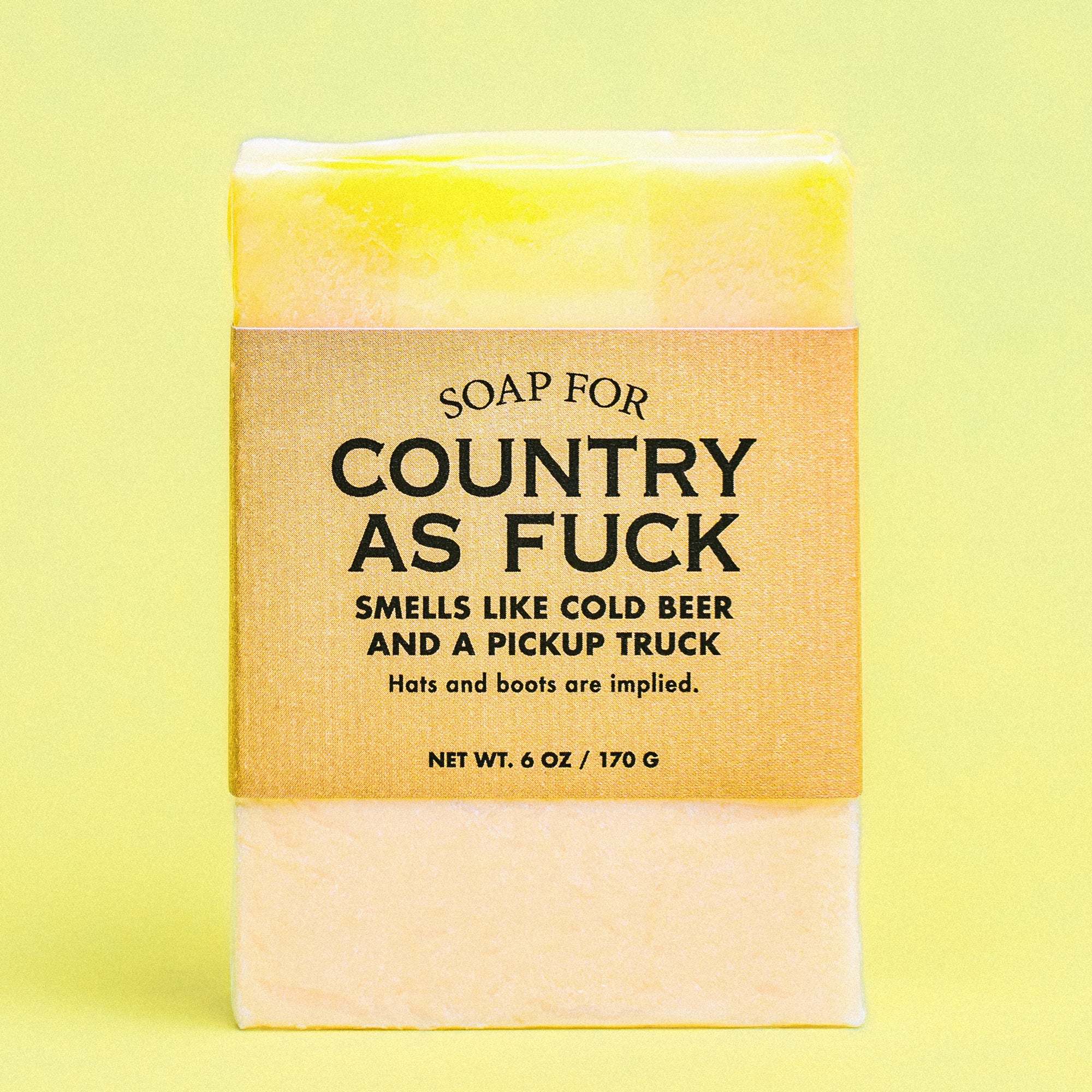 Soap for Country as Fuck