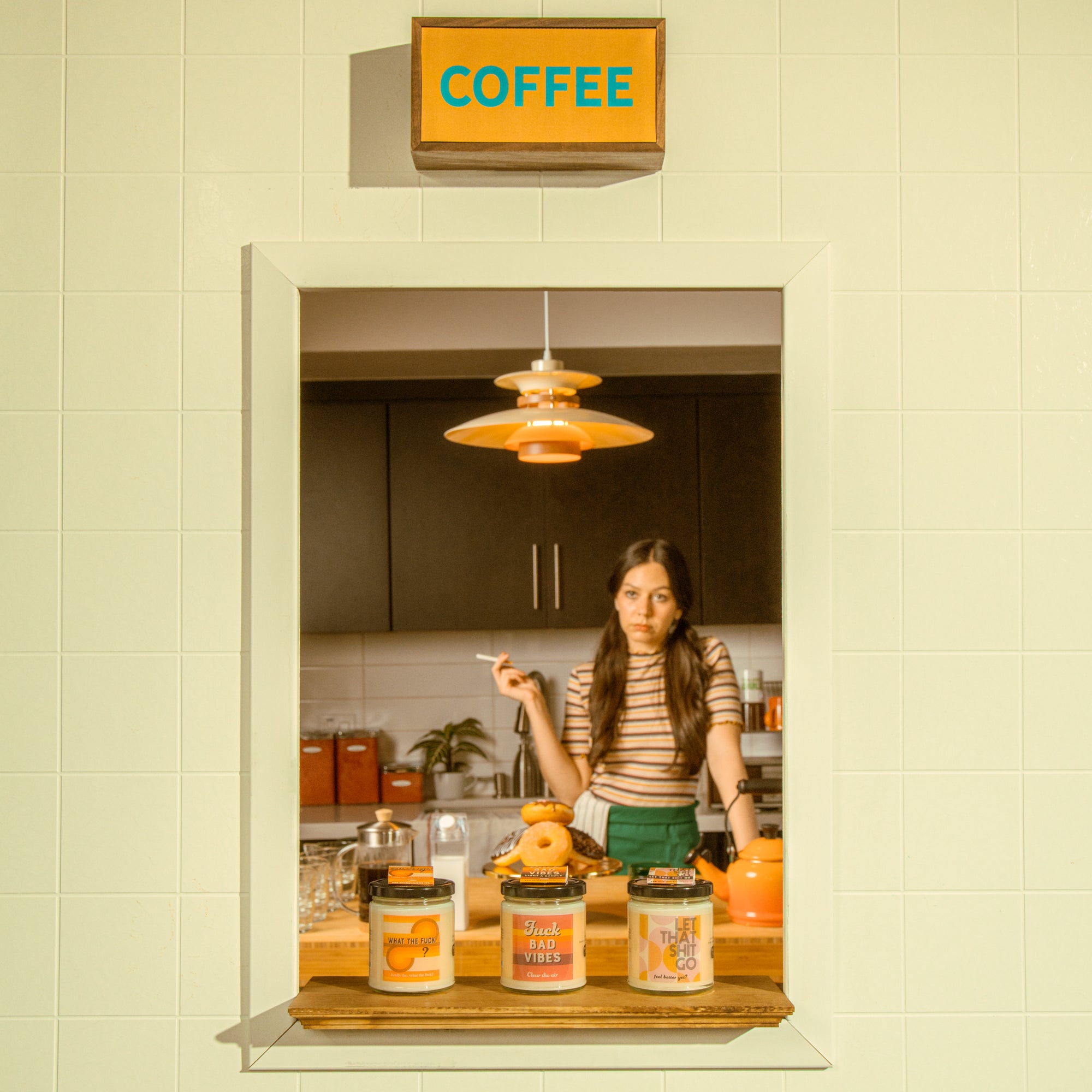 What the Fuck? Candle and Matchbook