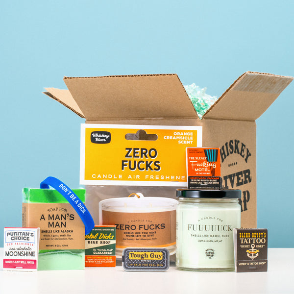 Dude Deluxe Gift Box – Whiskey River Soap Co.