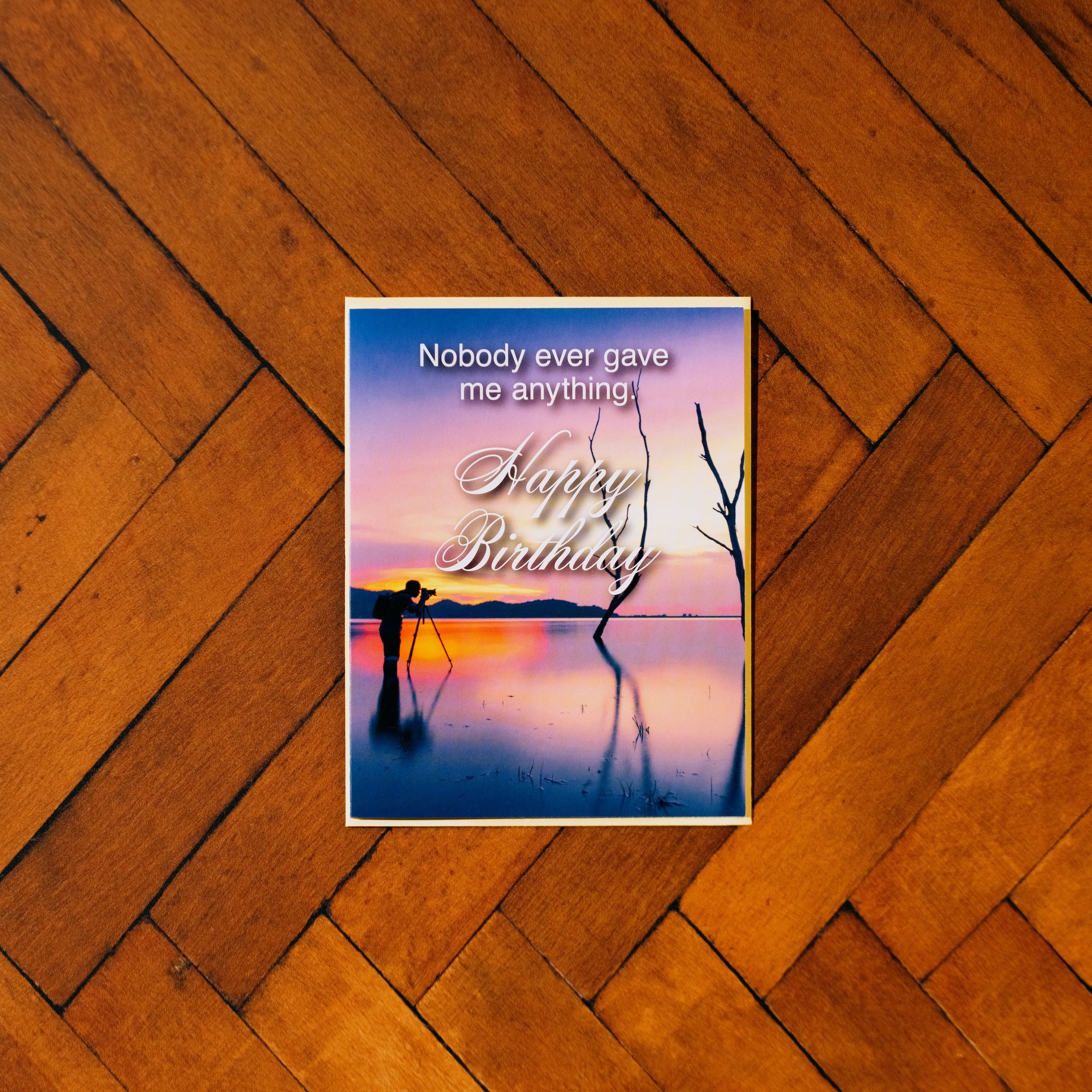 Nobody Greeting Card