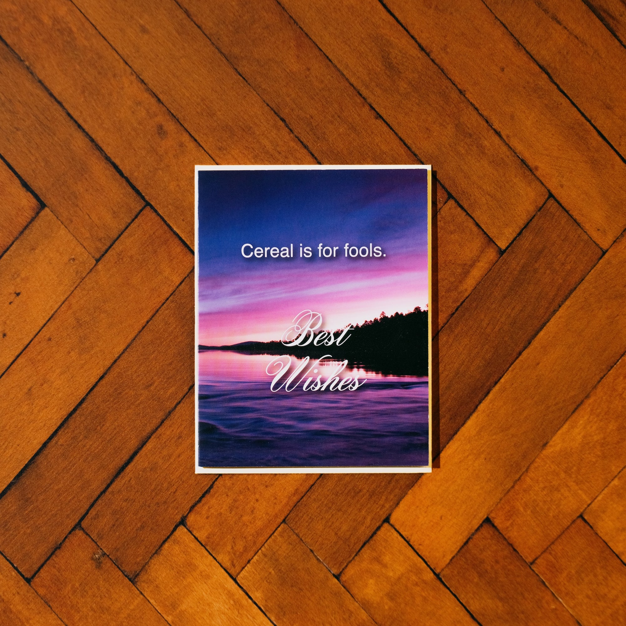 Cereal Greeting Card