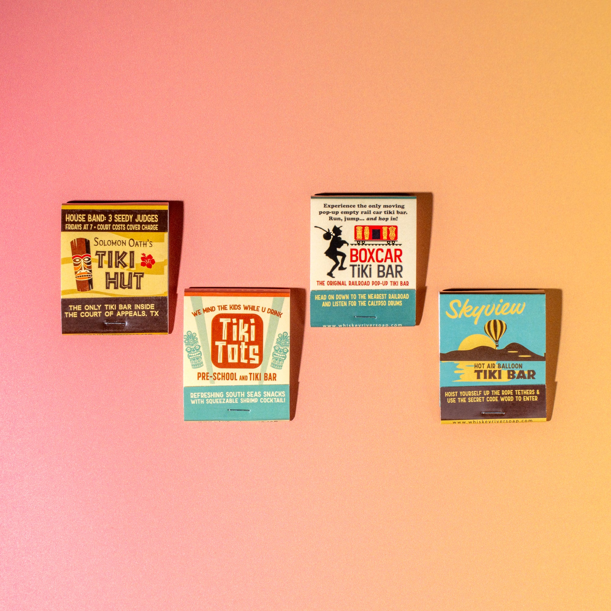 Tiki Bar Matchbooks Variety Pack: Tiki Tots