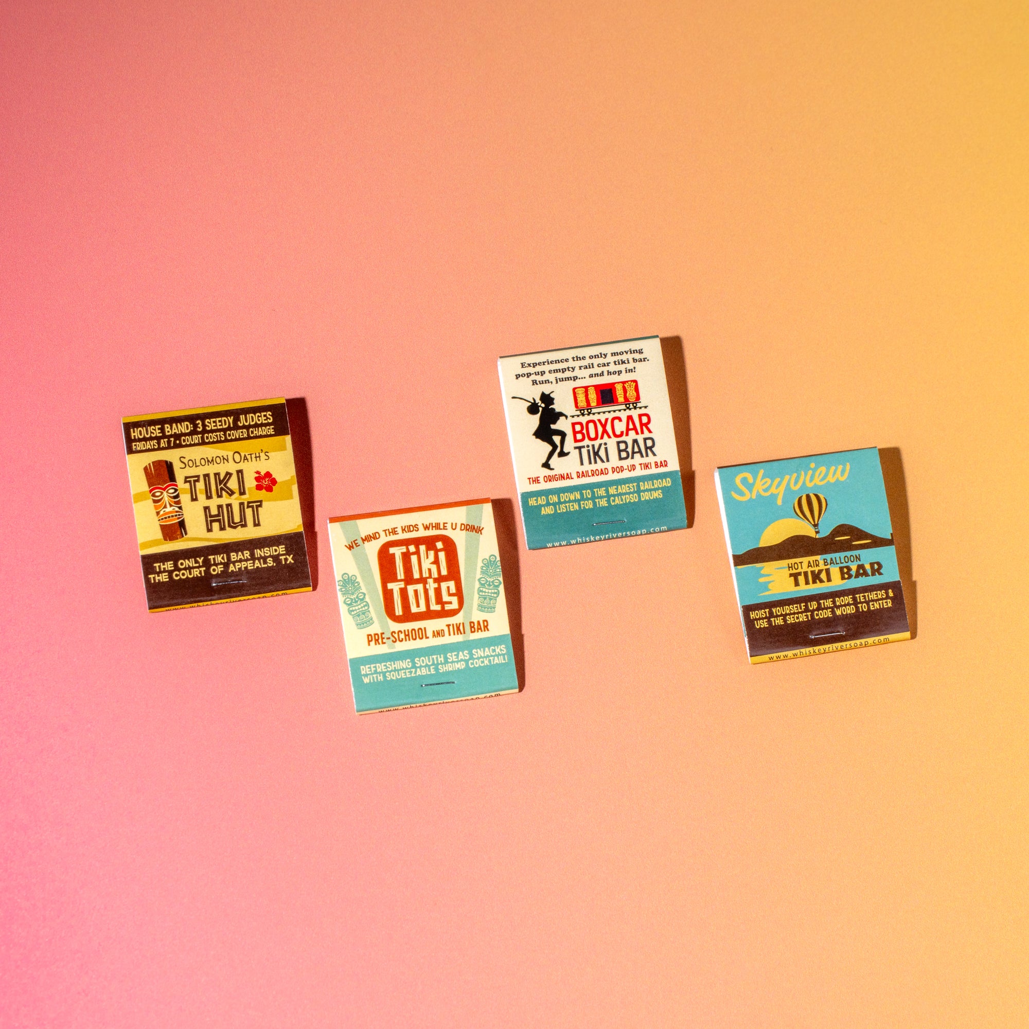 Tiki Bar Matchbooks Variety Pack: Tiki Tots