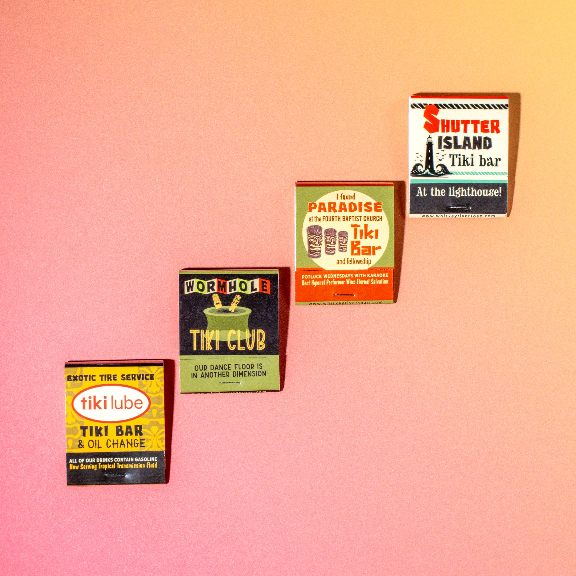 Tiki Bar Matchbooks Variety Pack: Tiki Club