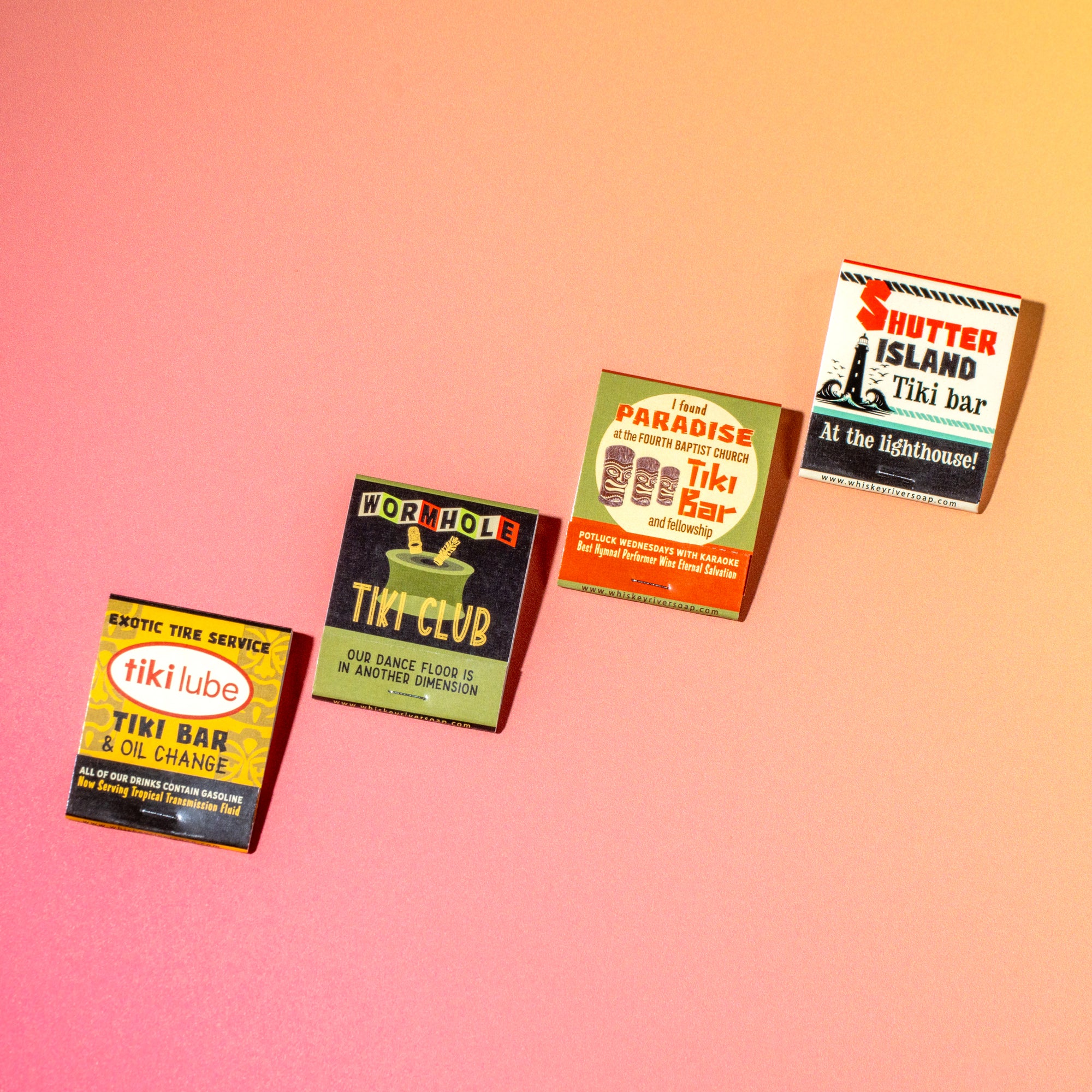 Tiki Bar Matchbooks Variety Pack: Tiki Club