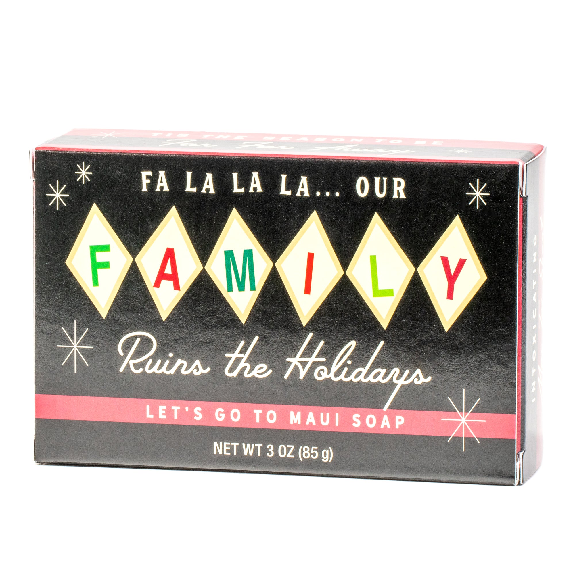 Family Holiday Triple-Milled Boxed Bar Soap