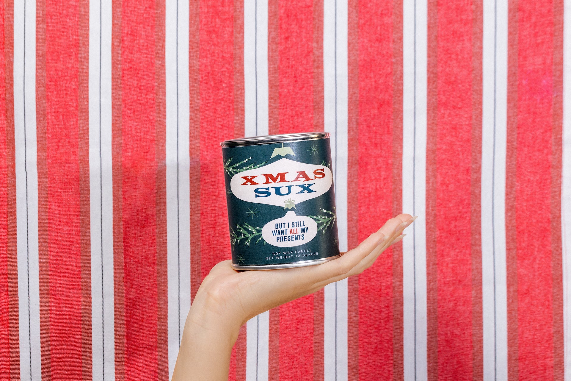 Xmas Sux Paint Can·dle