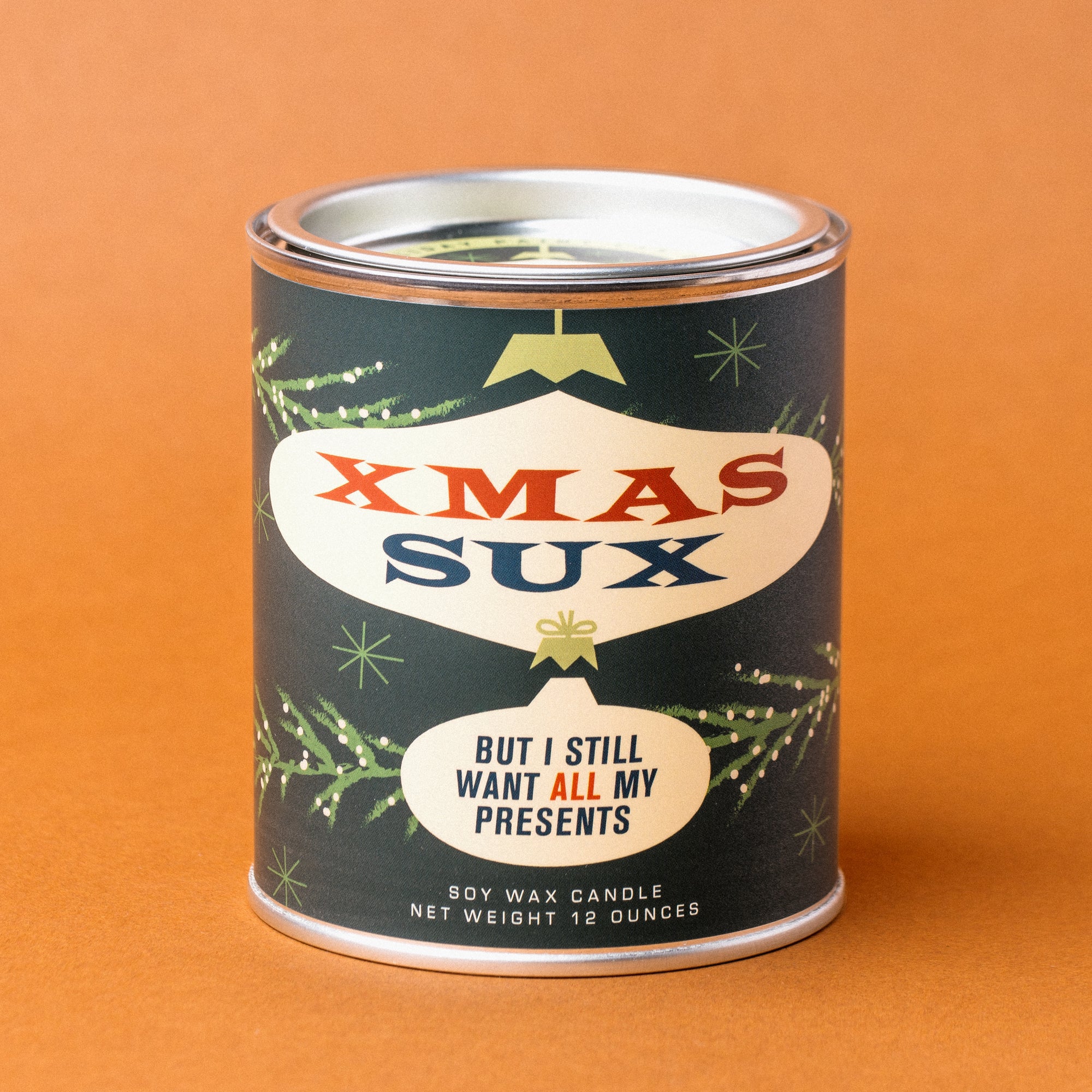 Xmas Sux Paint Can·dle