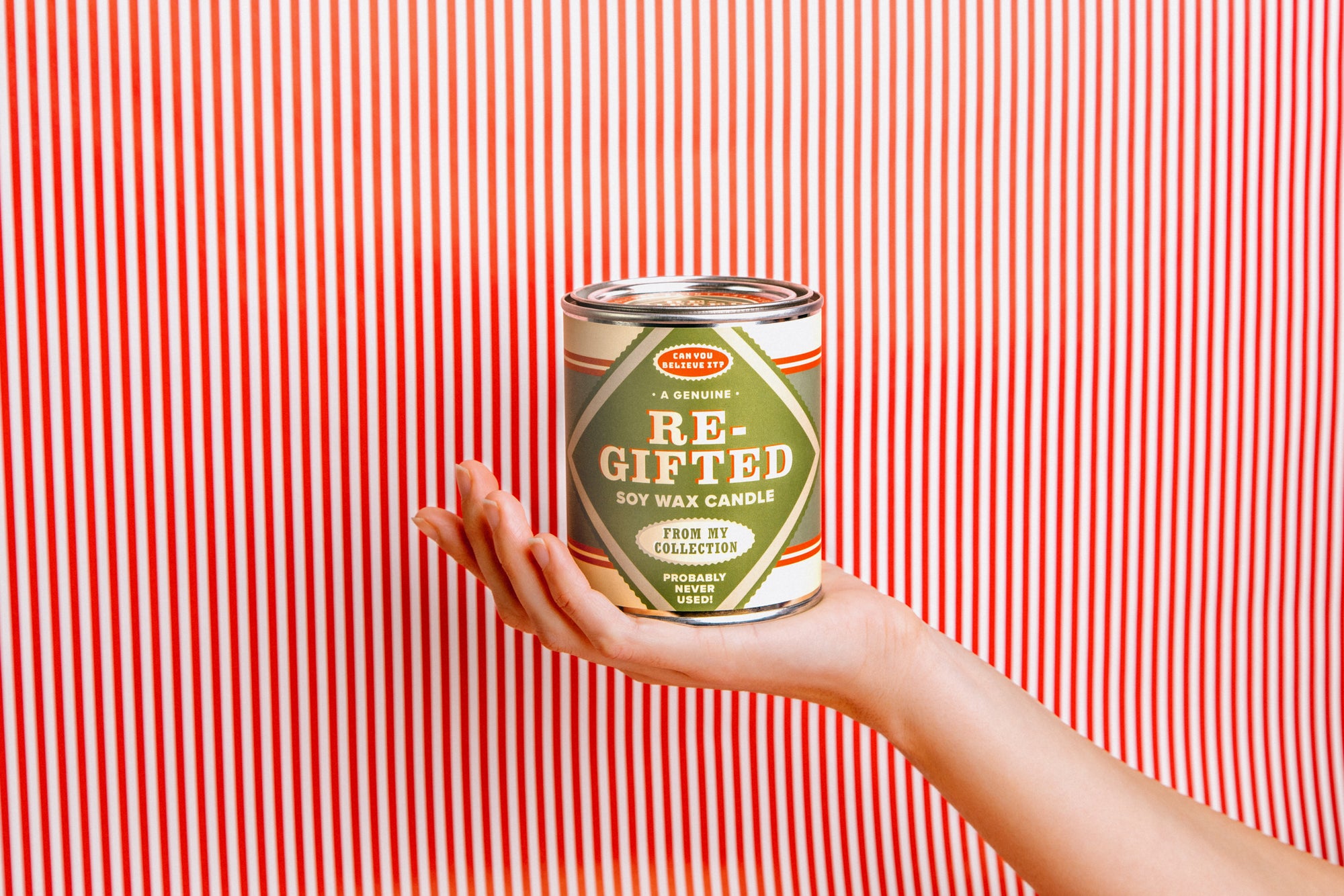 Re-Gifted Paint Can·dle