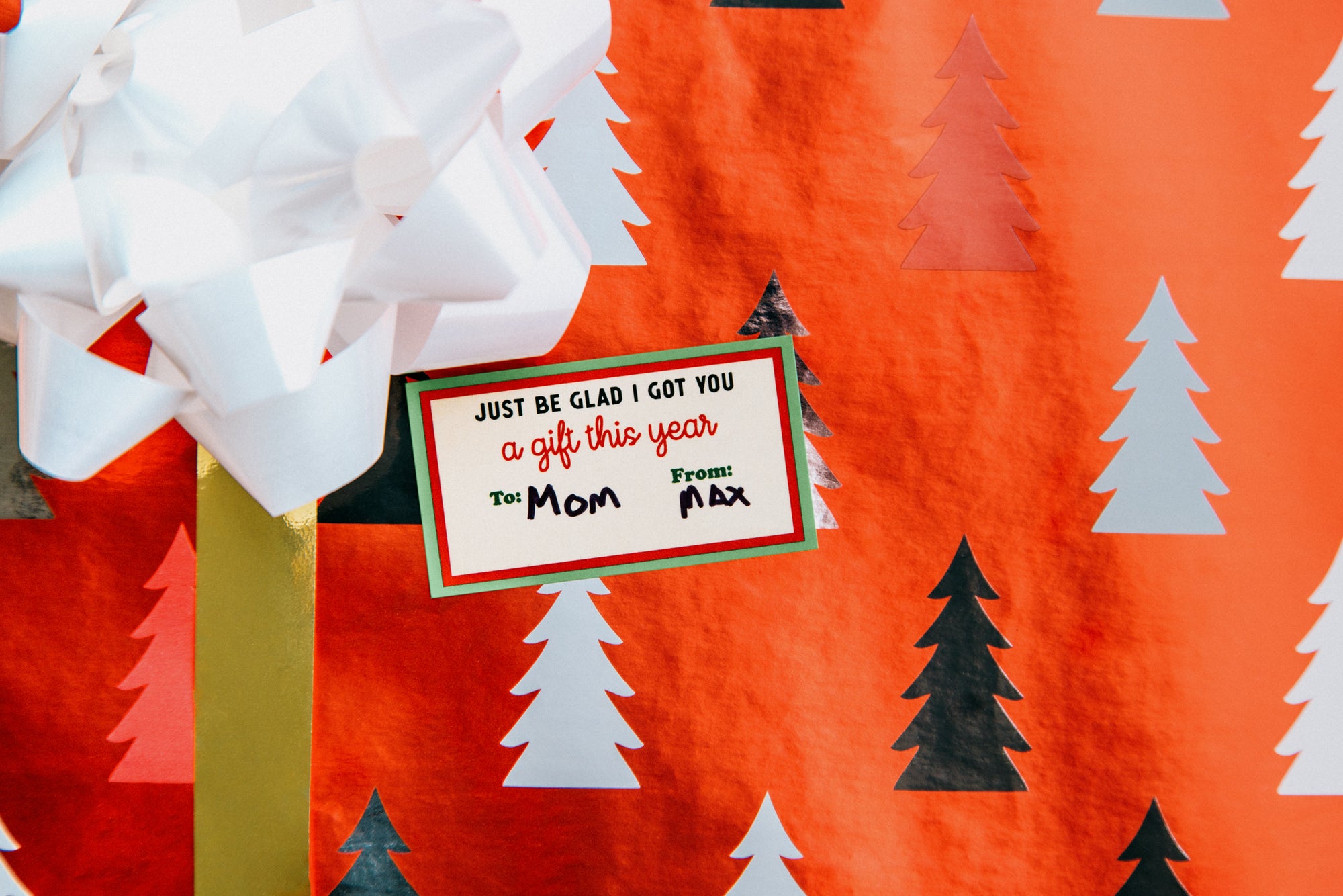 TBH Holiday Gift Tags
