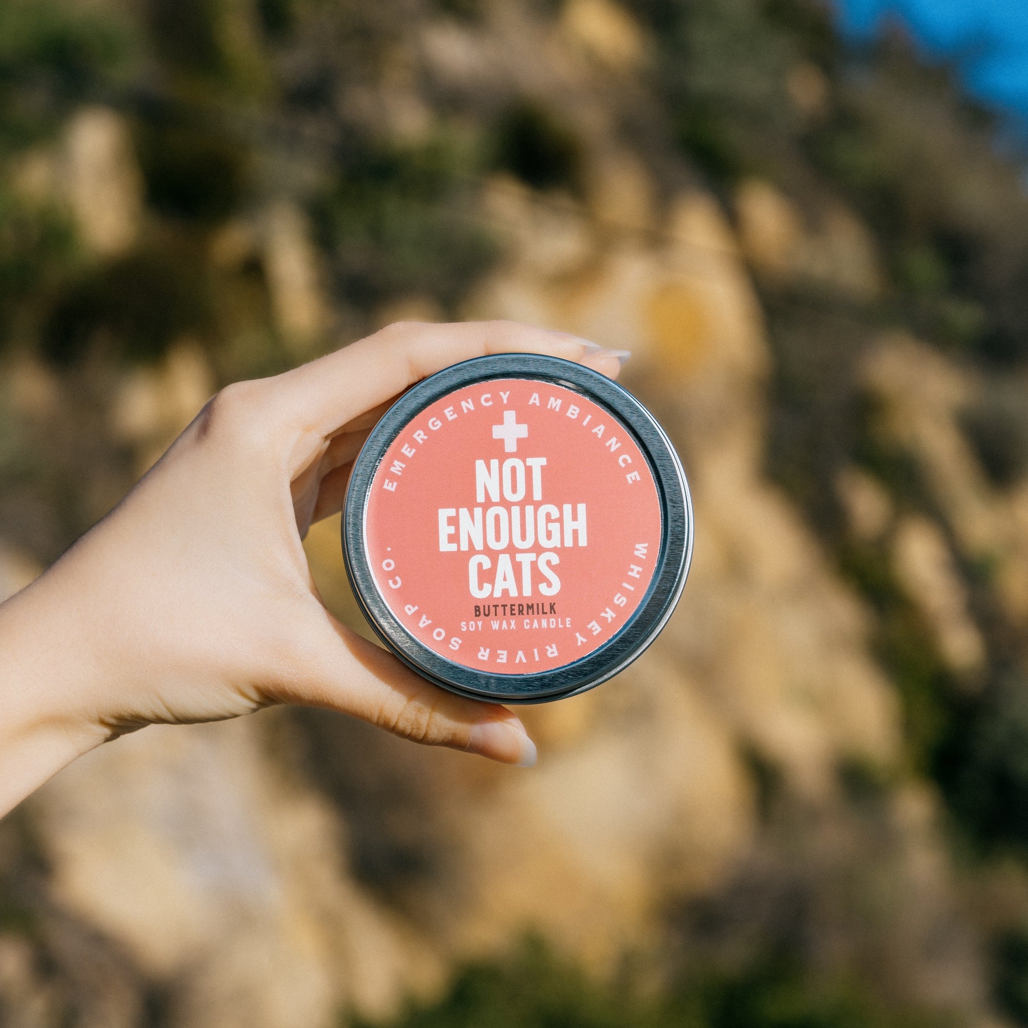 Not Enough Cats Emergency Ambiance Travel Tin