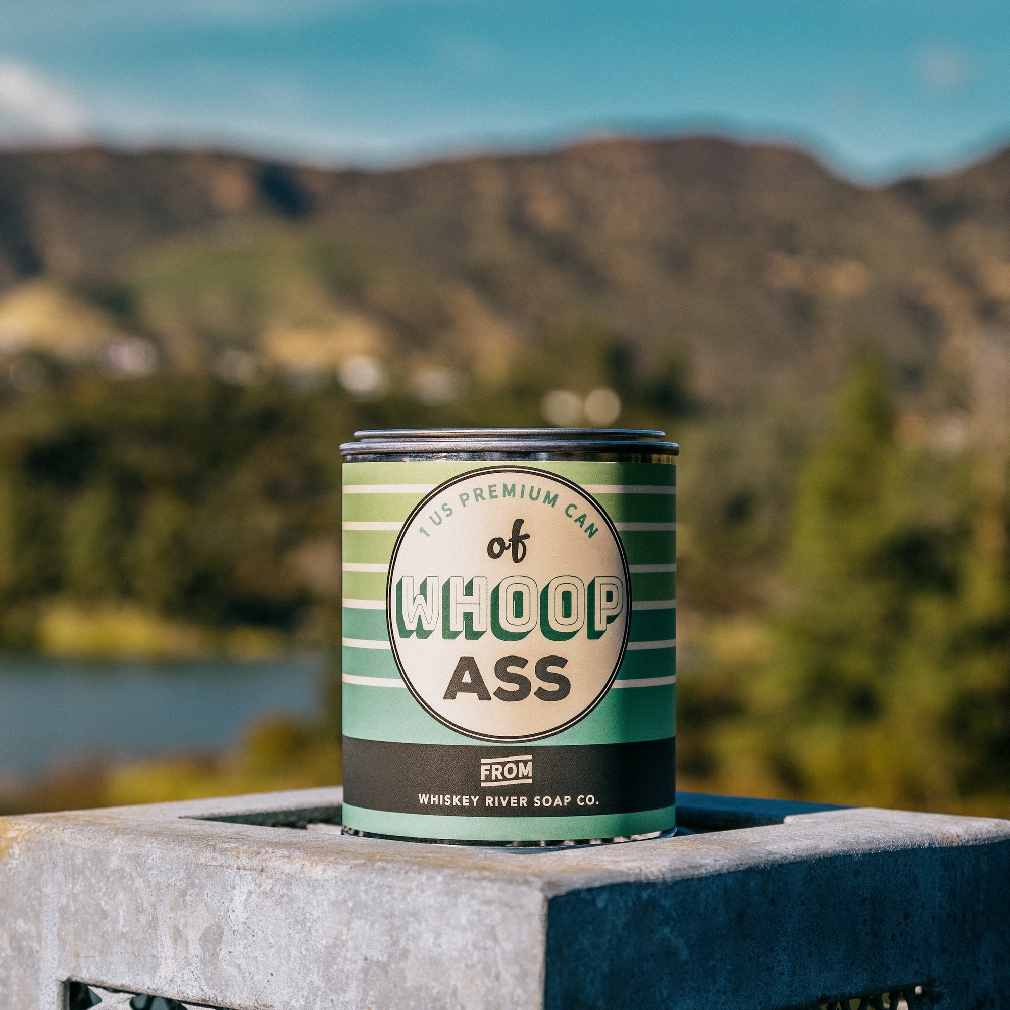 Whoop Ass Vintage Paint Can·dle