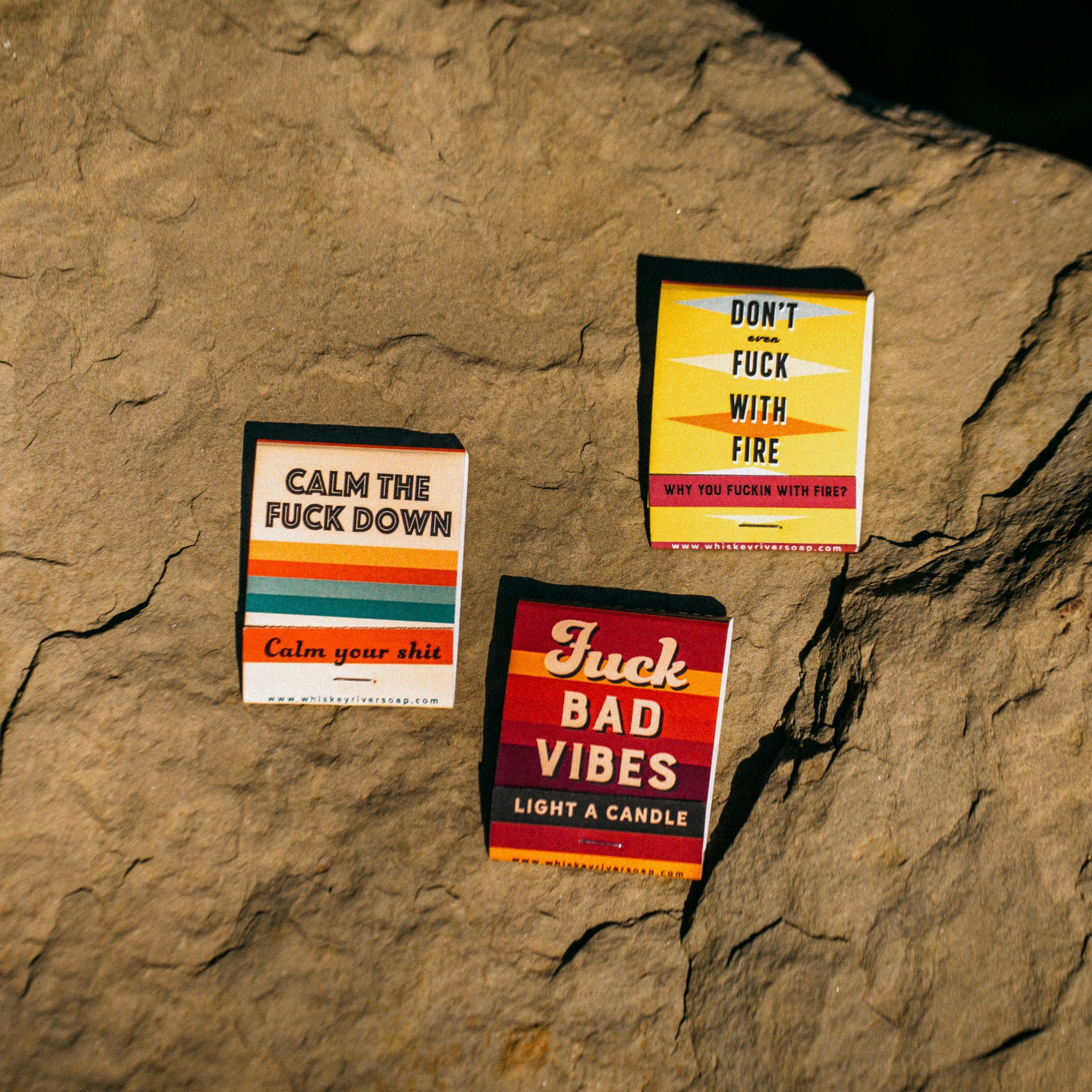 Old School Matchbooks Full Set: WTF