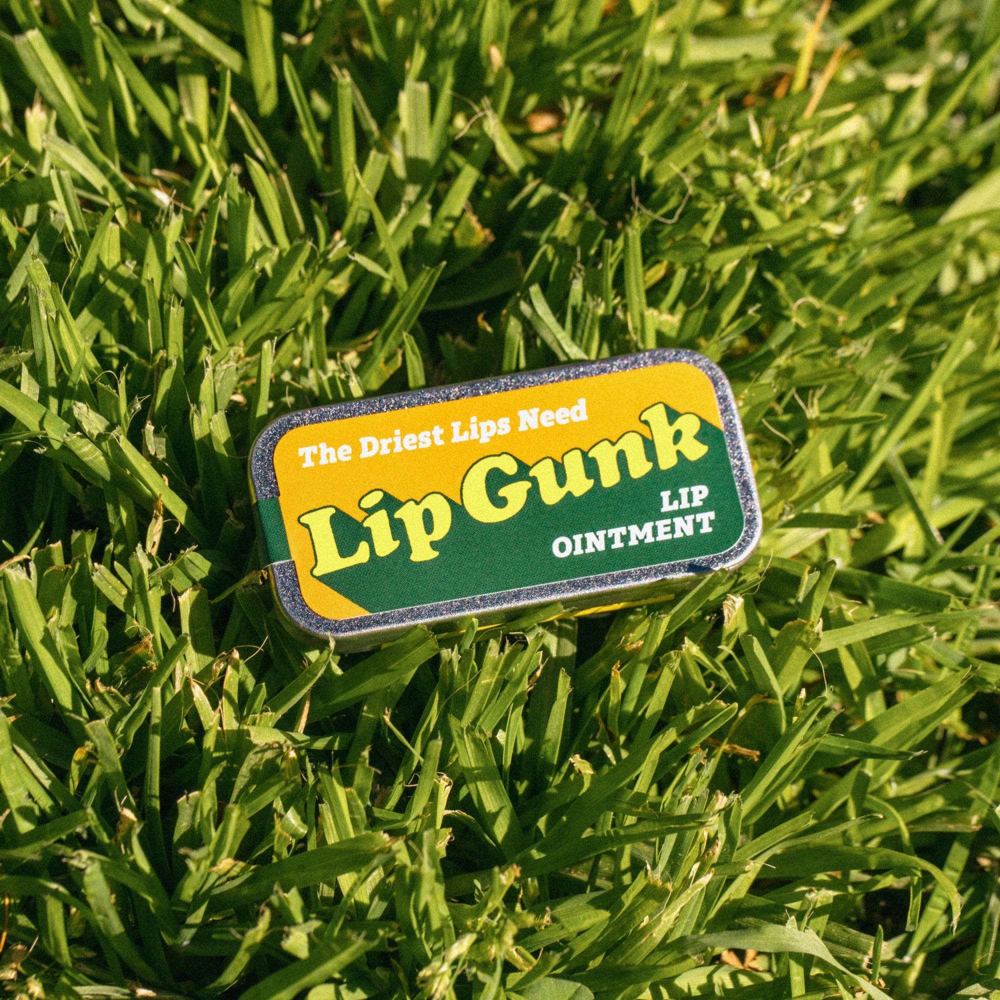 "Lip Gunk" Old School Lip Balm Tin