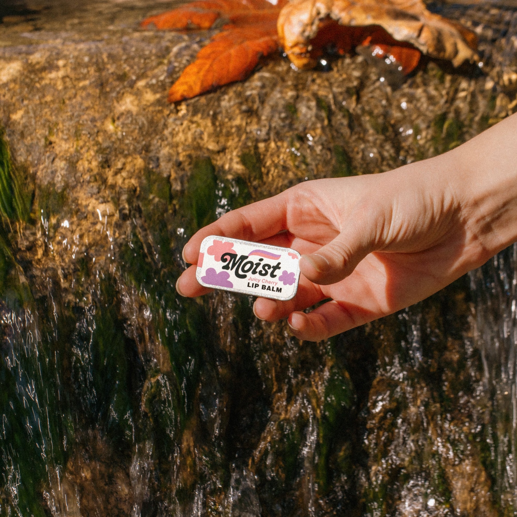 "Moist" Old School Lip Balm Tin