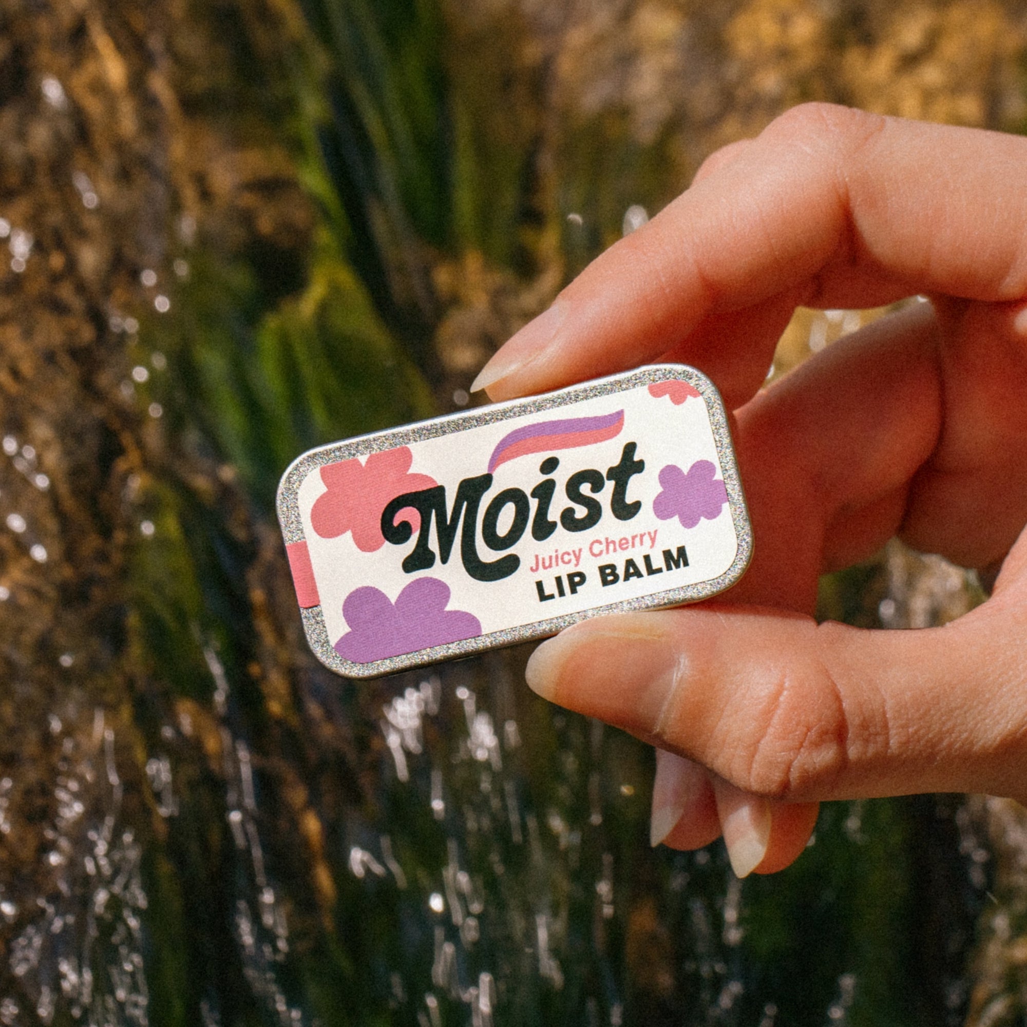 "Moist" Old School Lip Balm Tin