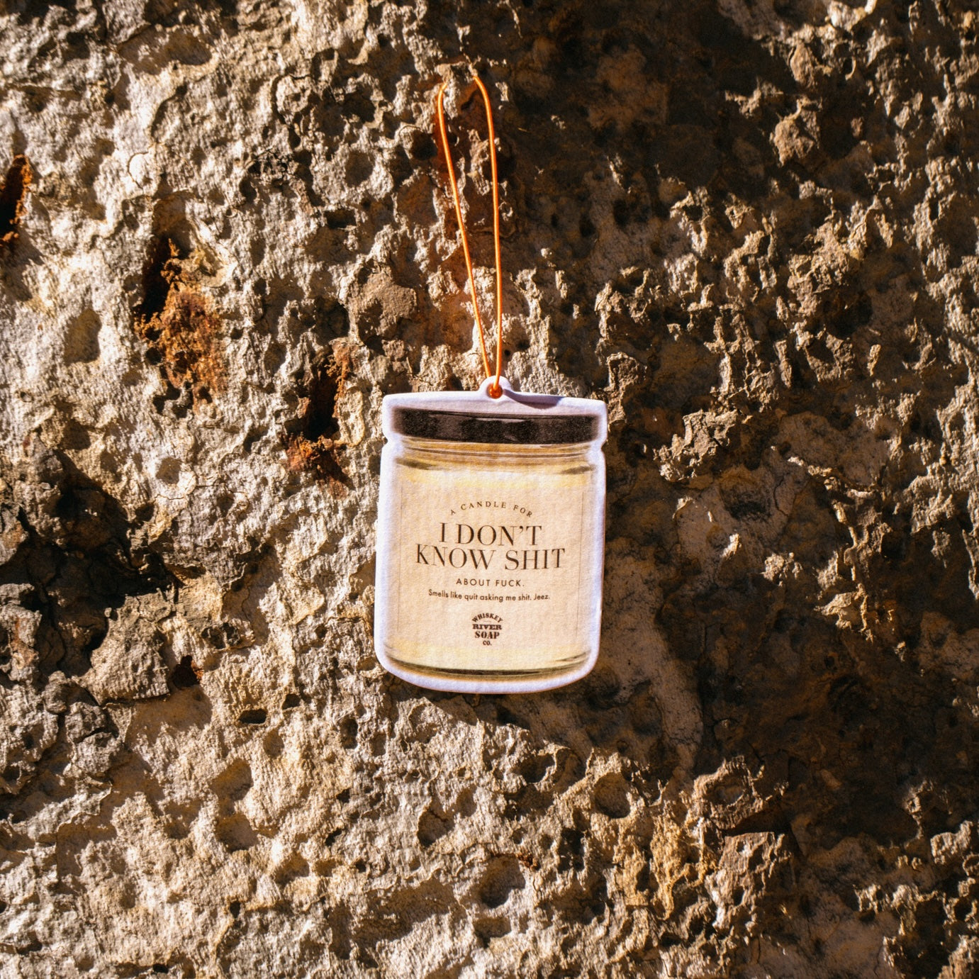 I Don't Know Shit WTF Air Freshener