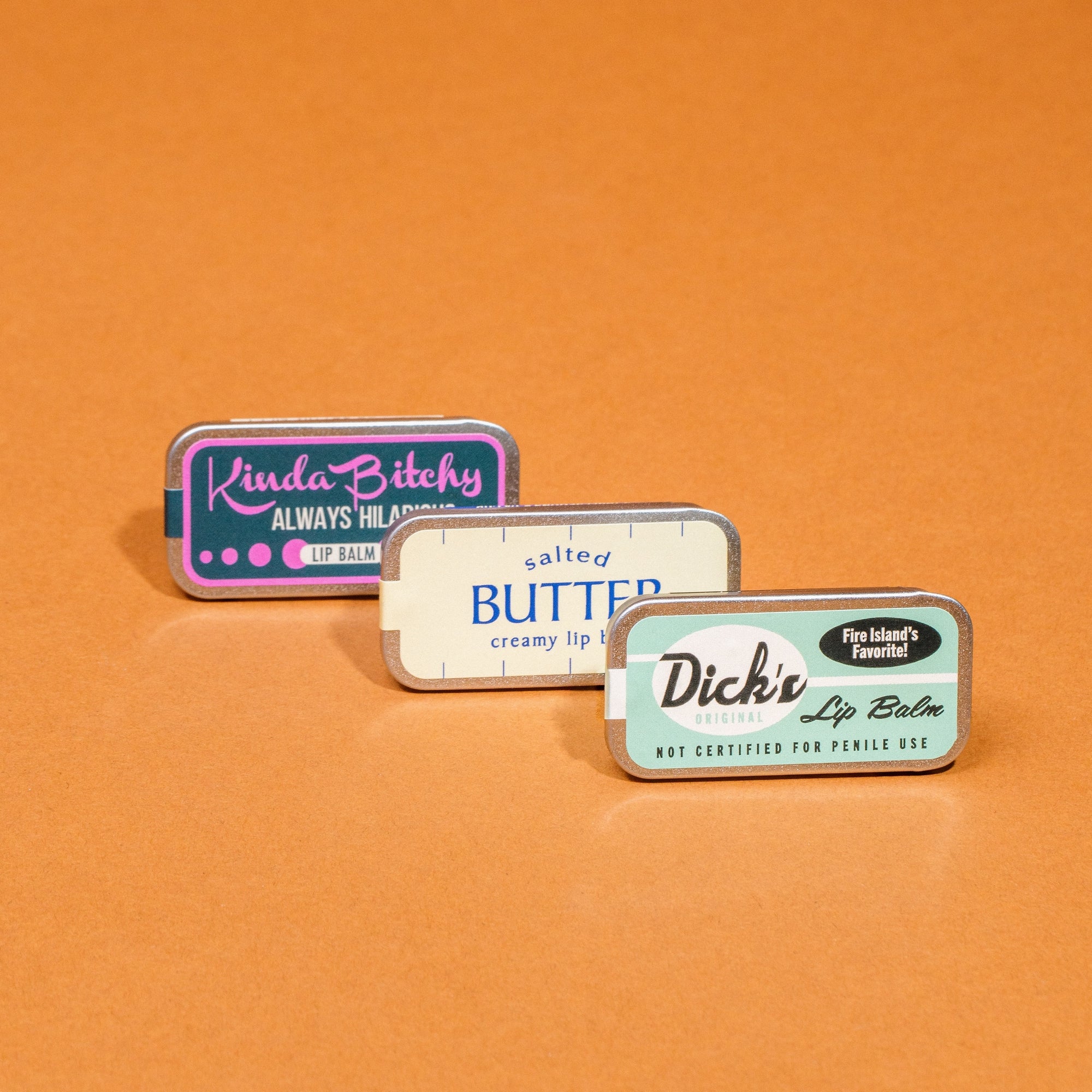 "Dick's Original" Old School Lip Balm Tin