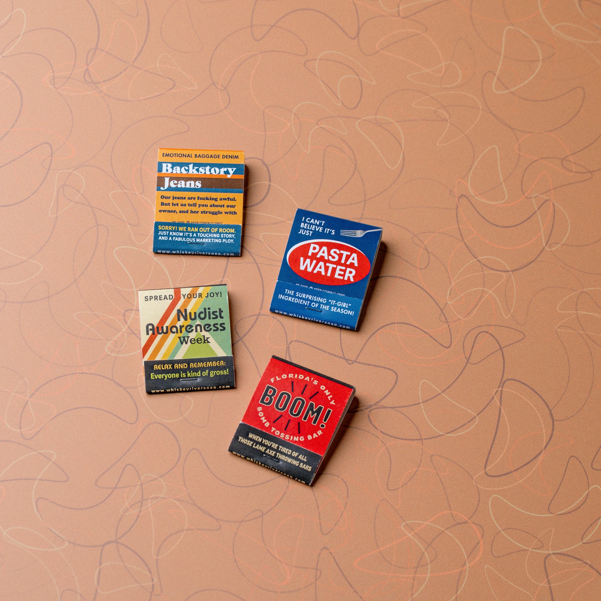 Old School Matchbooks Variety Pack: Nudist Awareness Week