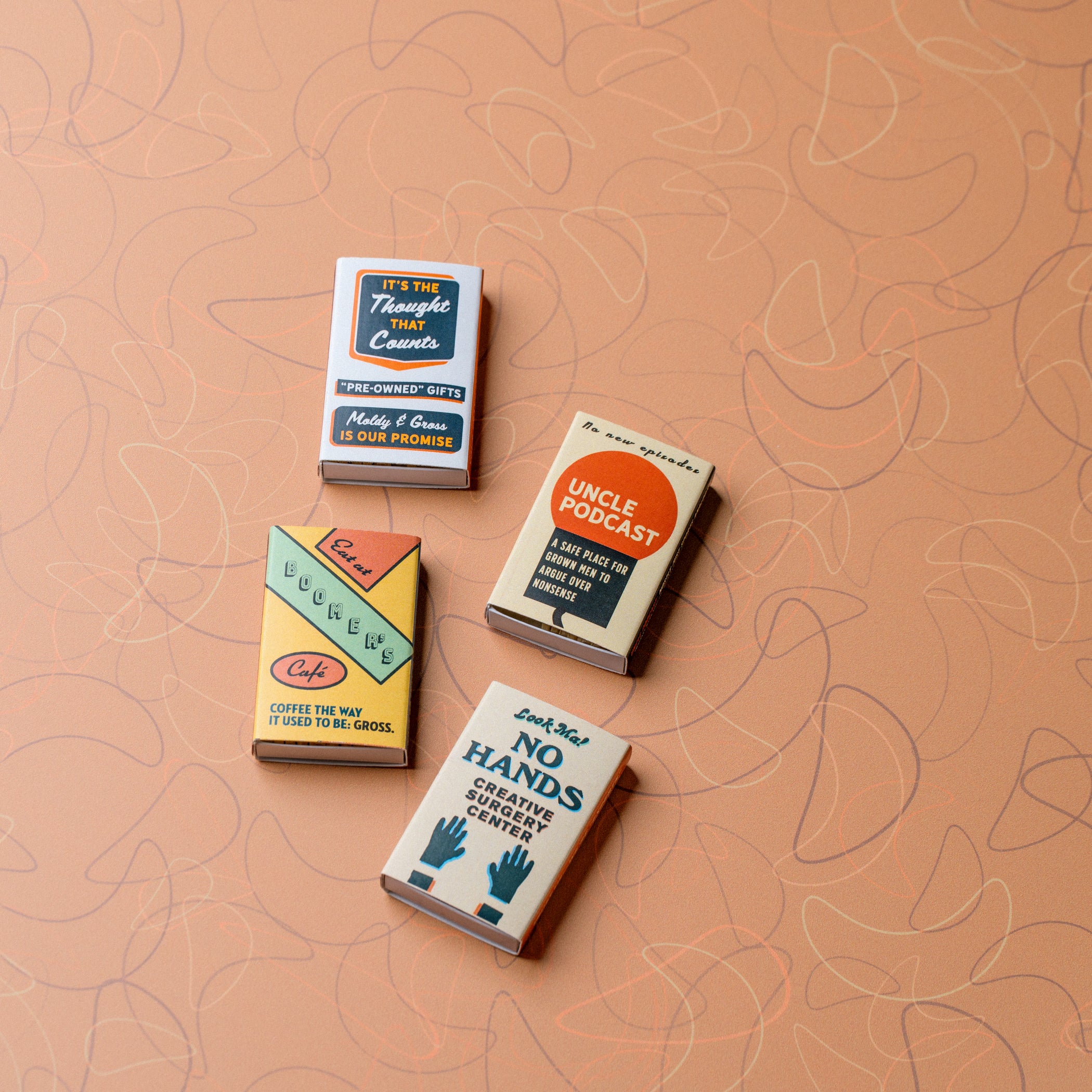 4 Math Boxes Old School Matchboxes Variety Pack: It’s The Thought – Whiskey River ...