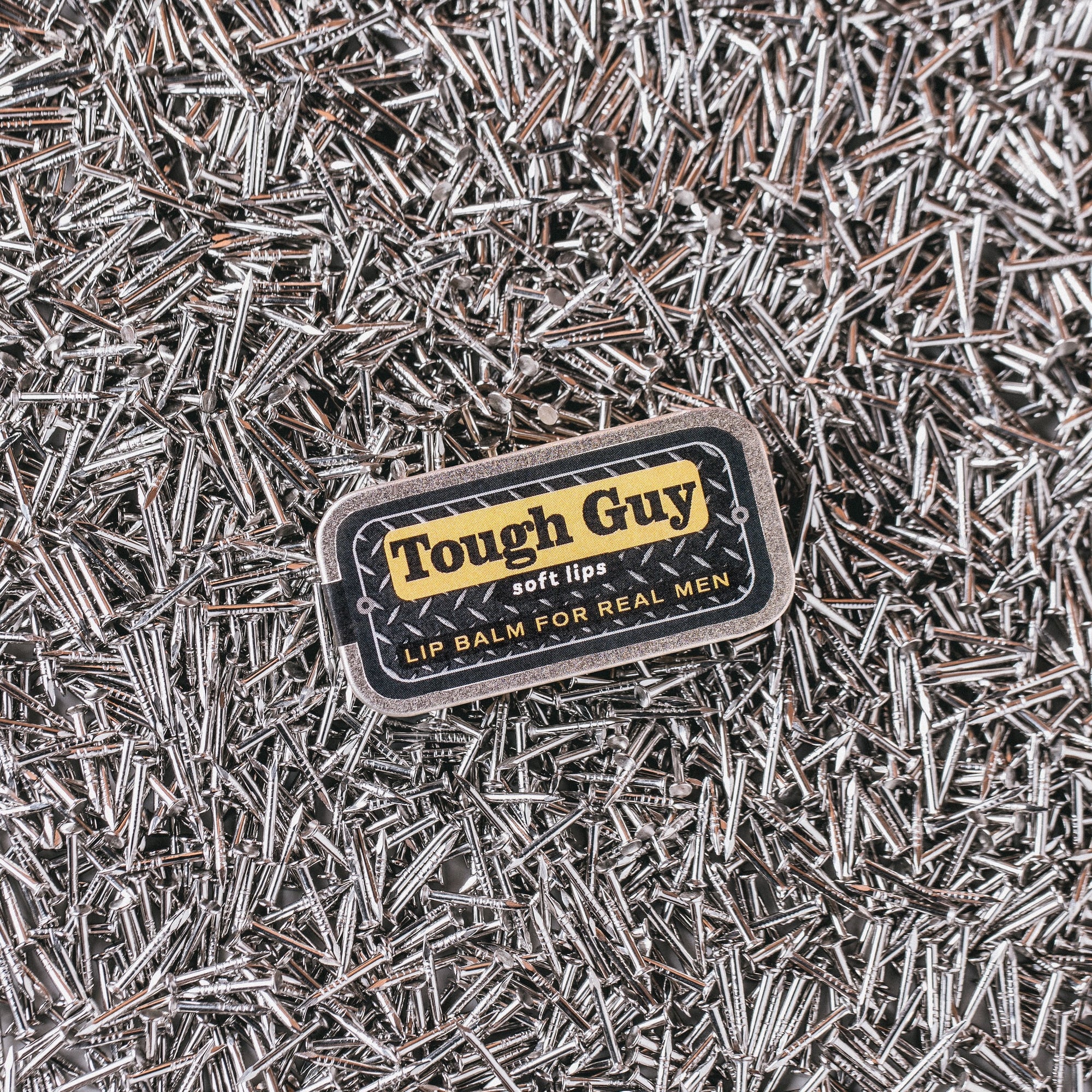 "Tough Guy" Old School Lip Balm Tin
