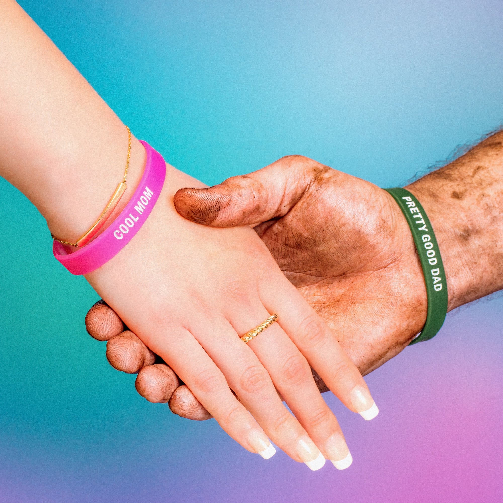 "Cool Mom" Awareness Band