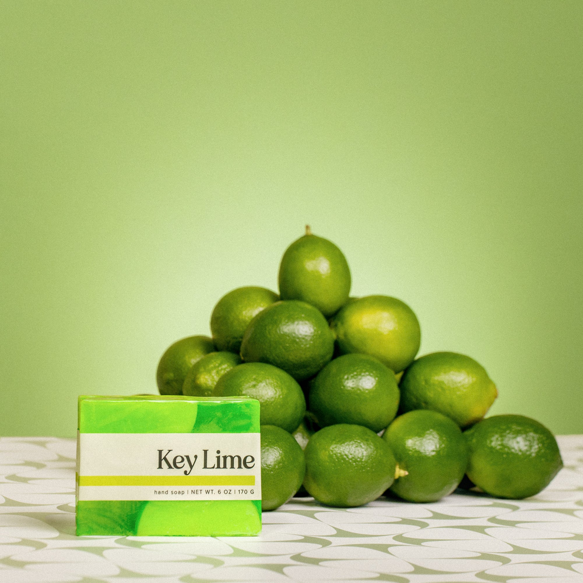 Key Lime Fruit Slice Soap Bar