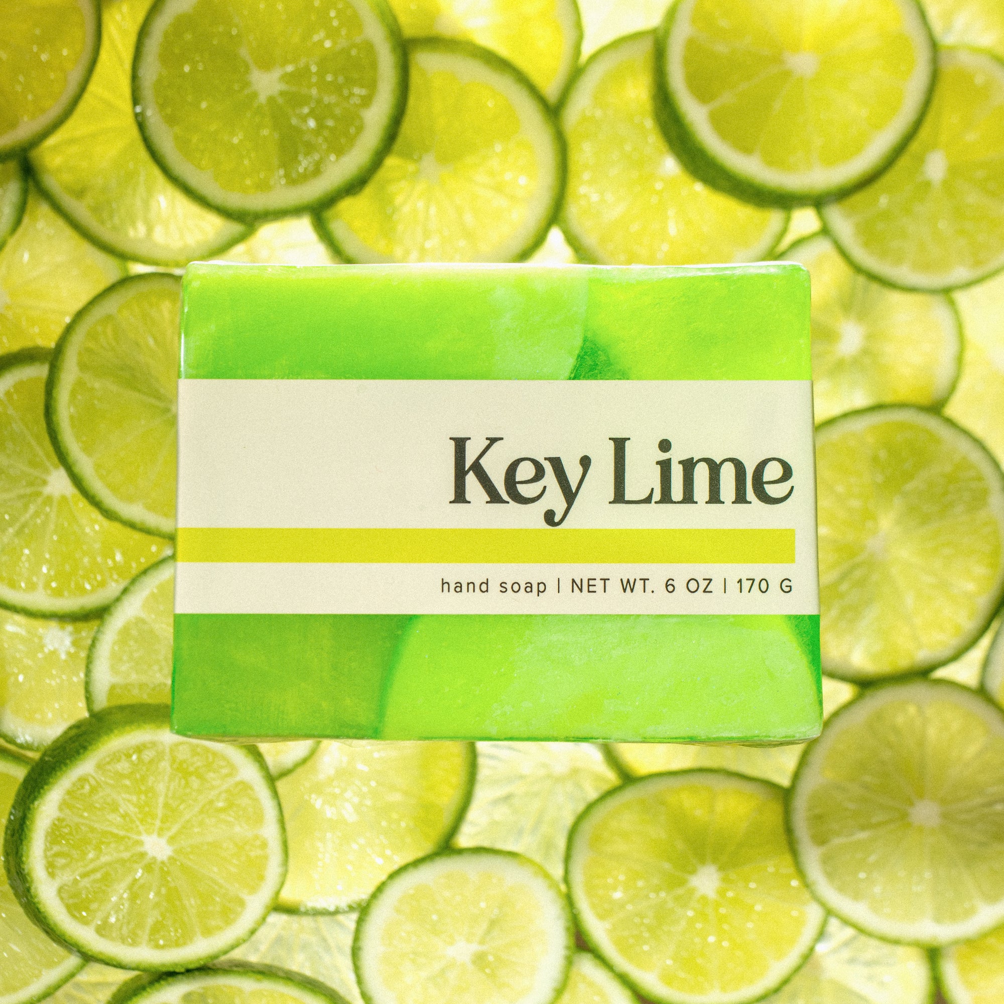 Key Lime Fruit Slice Soap Bar