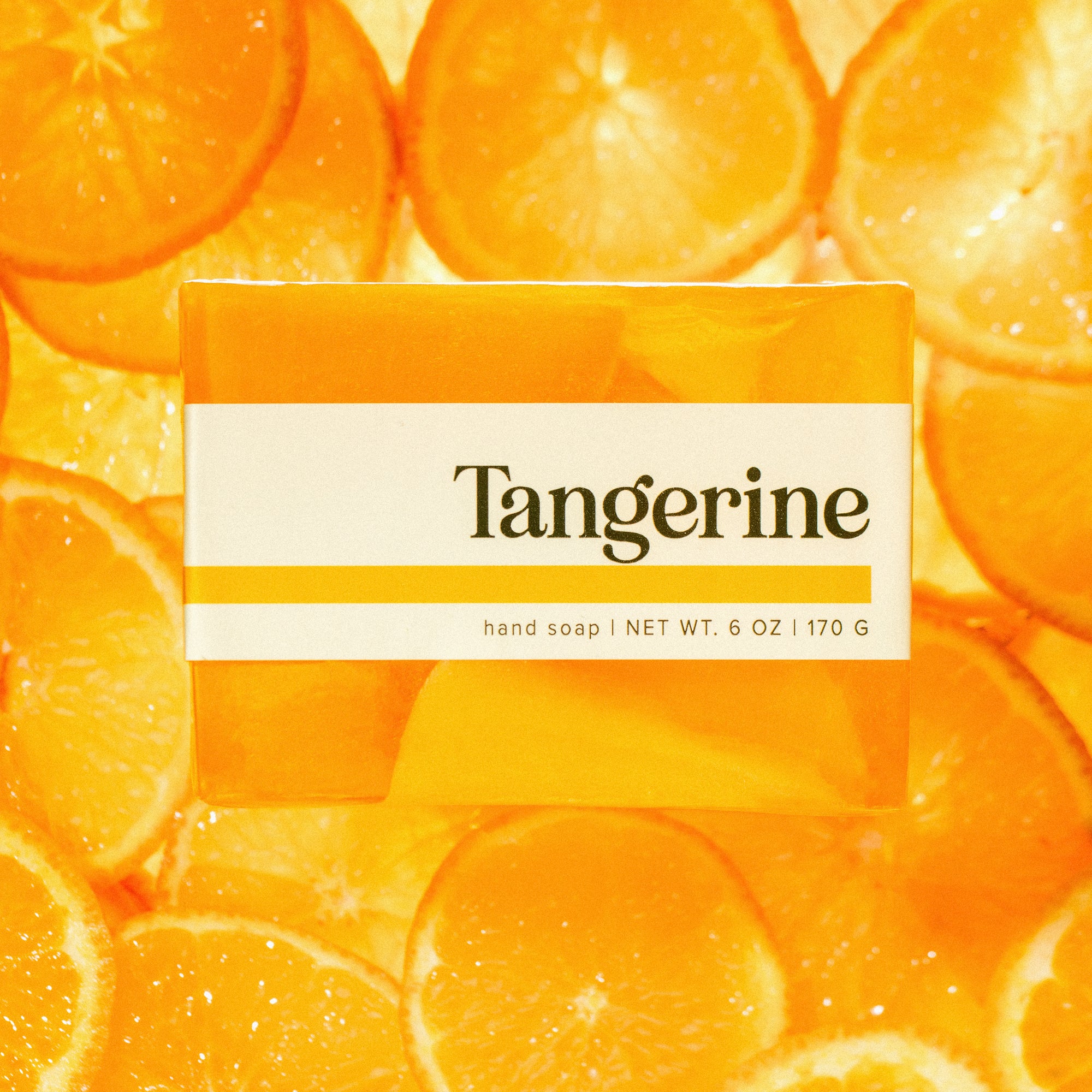 Tangerine Fruit Slice Soap Bar