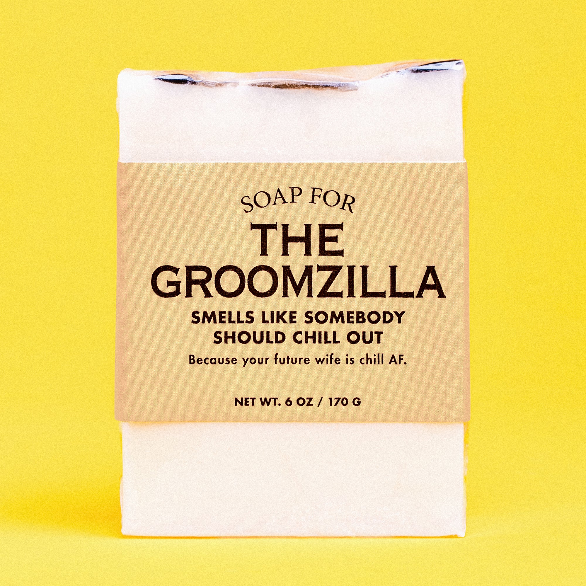 Soap for The Groomzilla