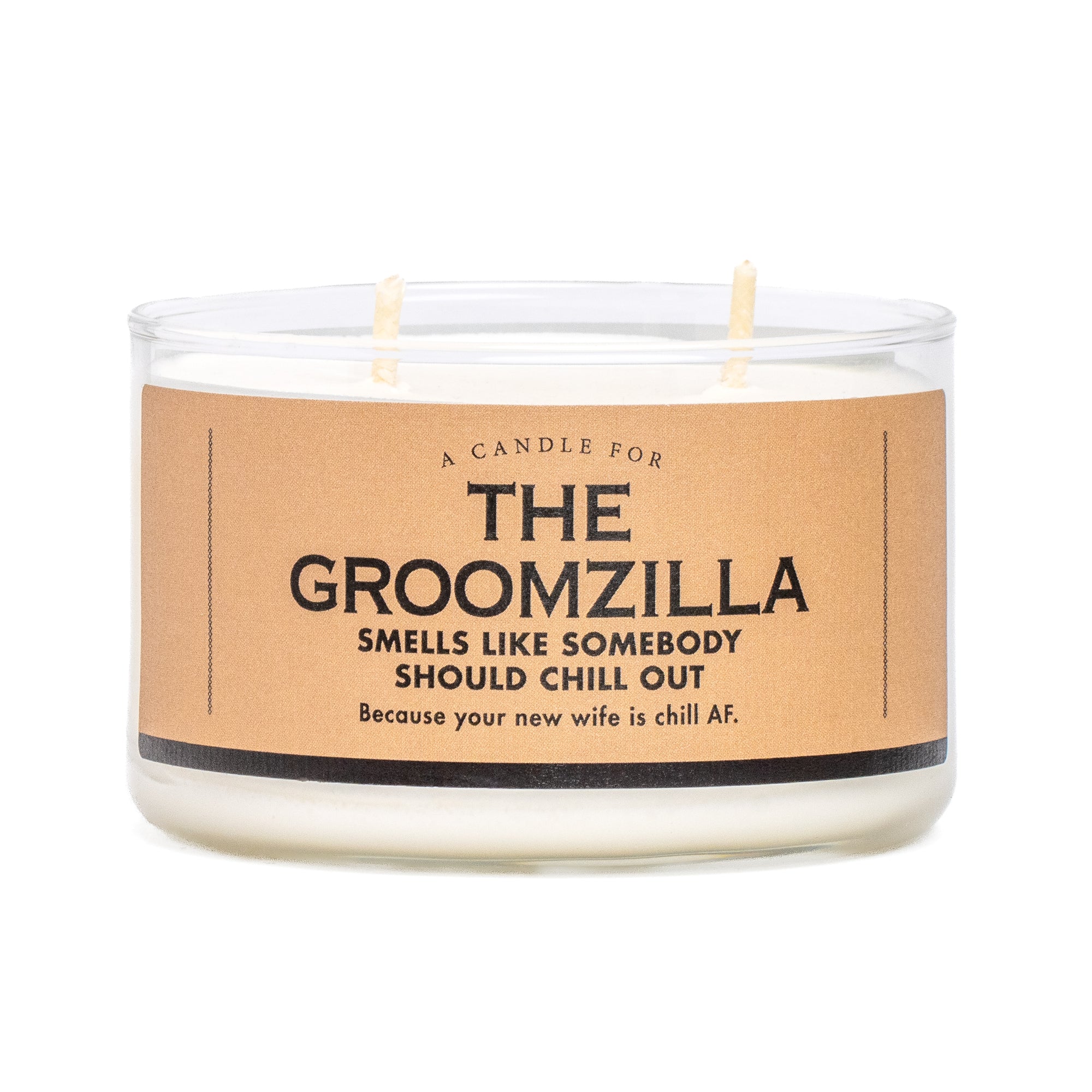 A Candle for The Groomzilla