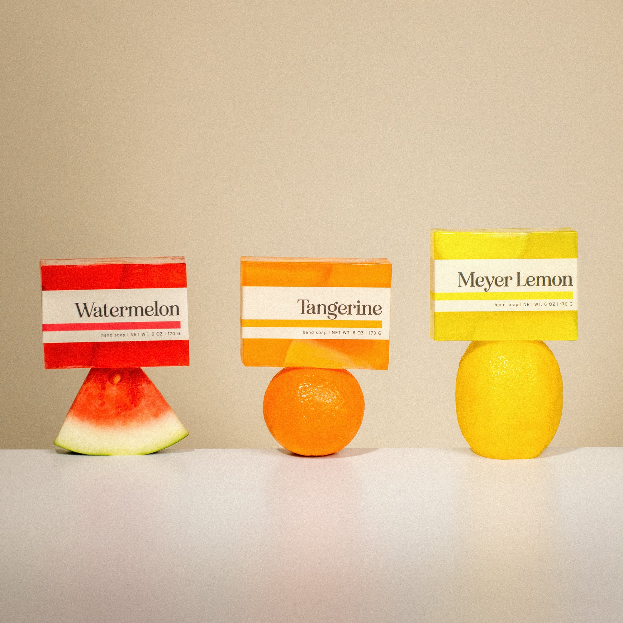 Tangerine Fruit Slice Soap Bar